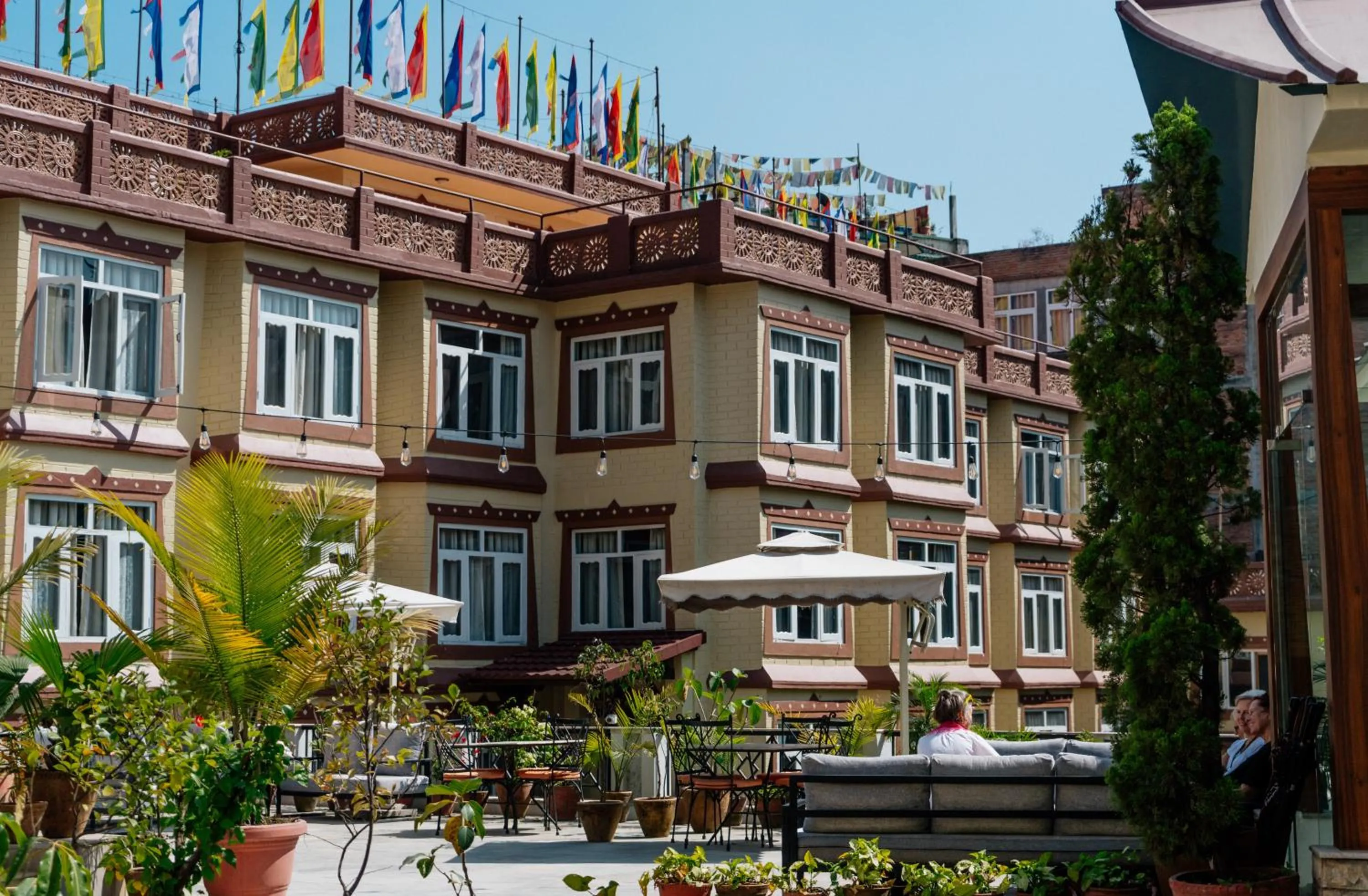 Property building in Shambaling Boutique Hotel