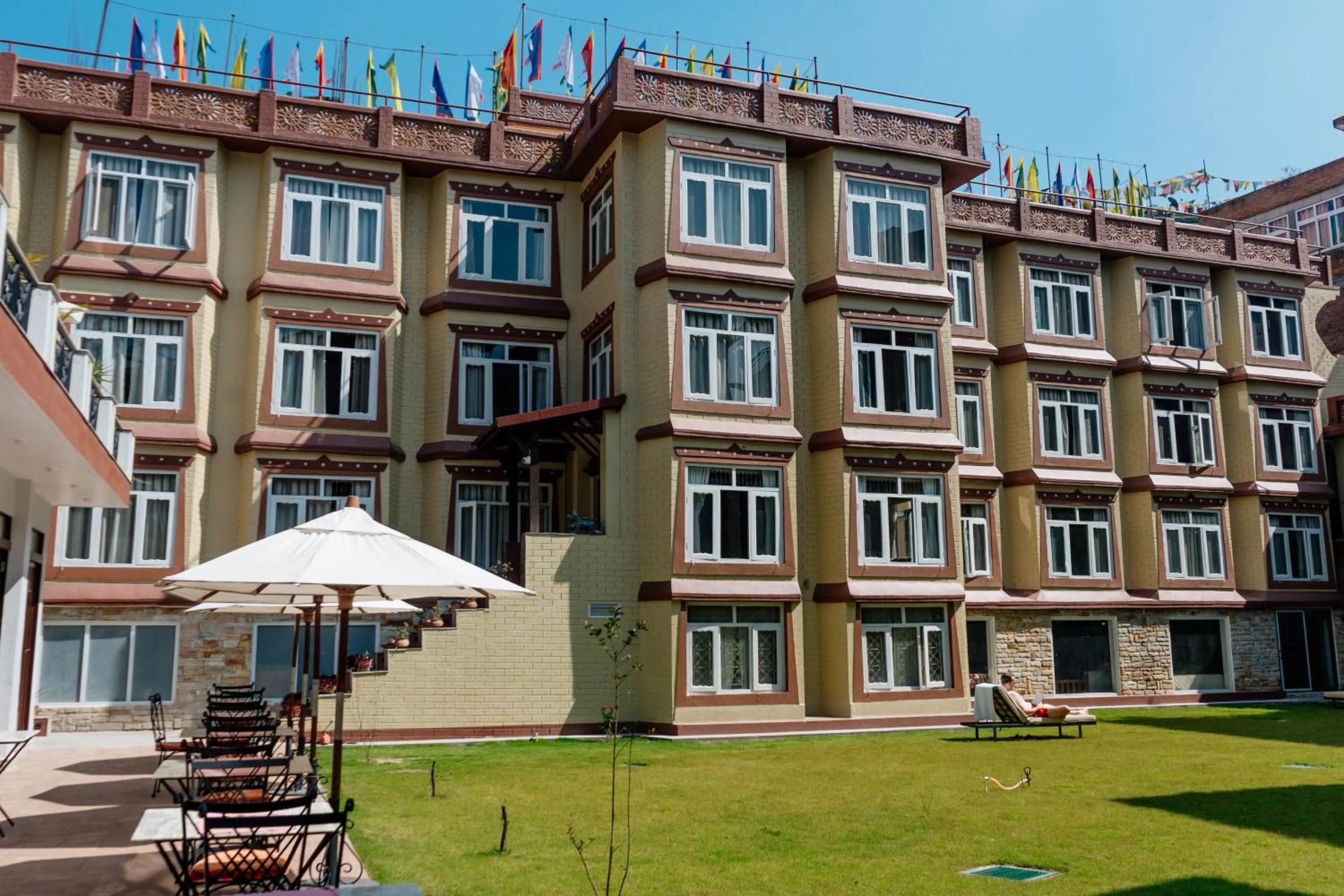 Property building in Shambaling Boutique Hotel