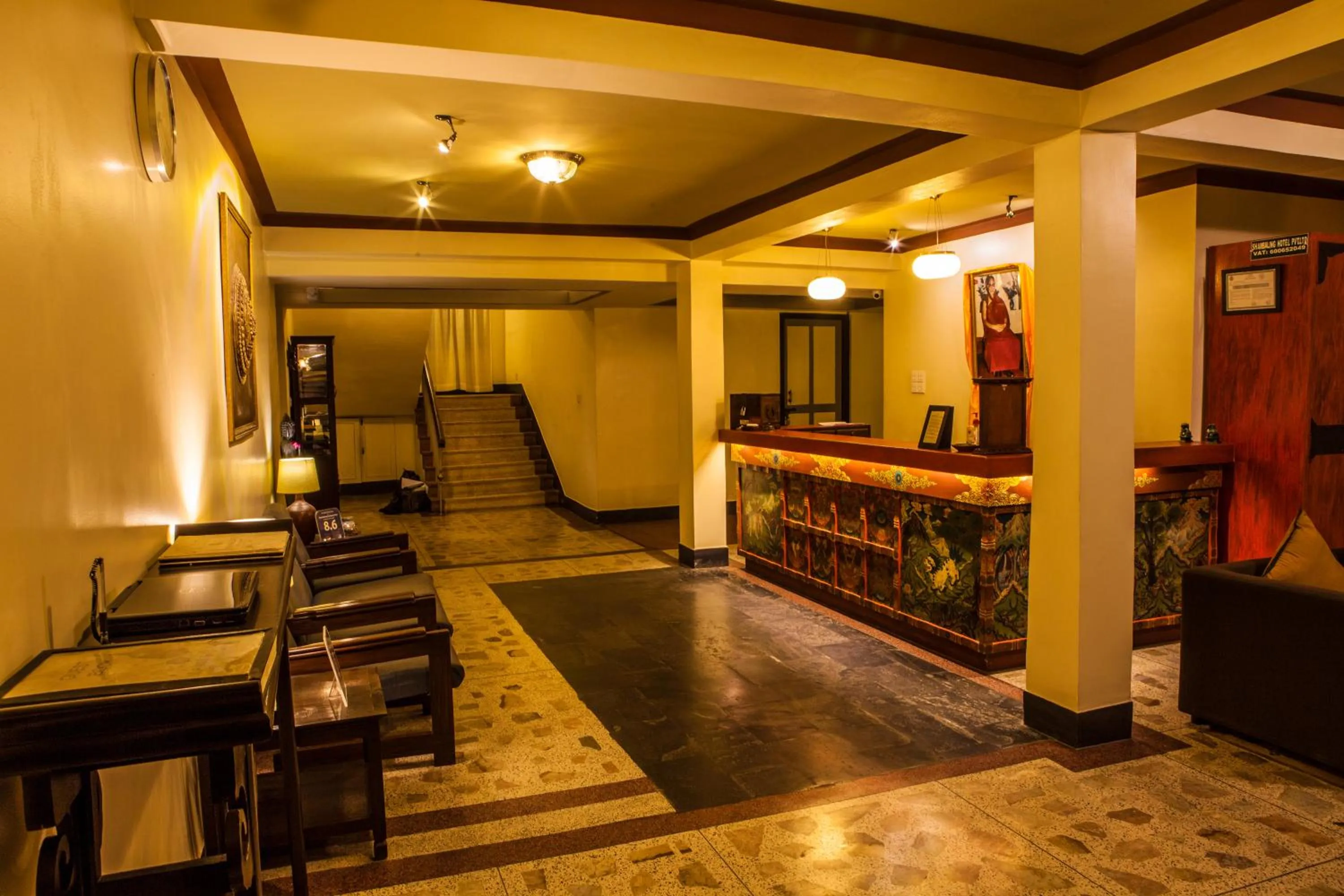 Lobby or reception in Shambaling Boutique Hotel