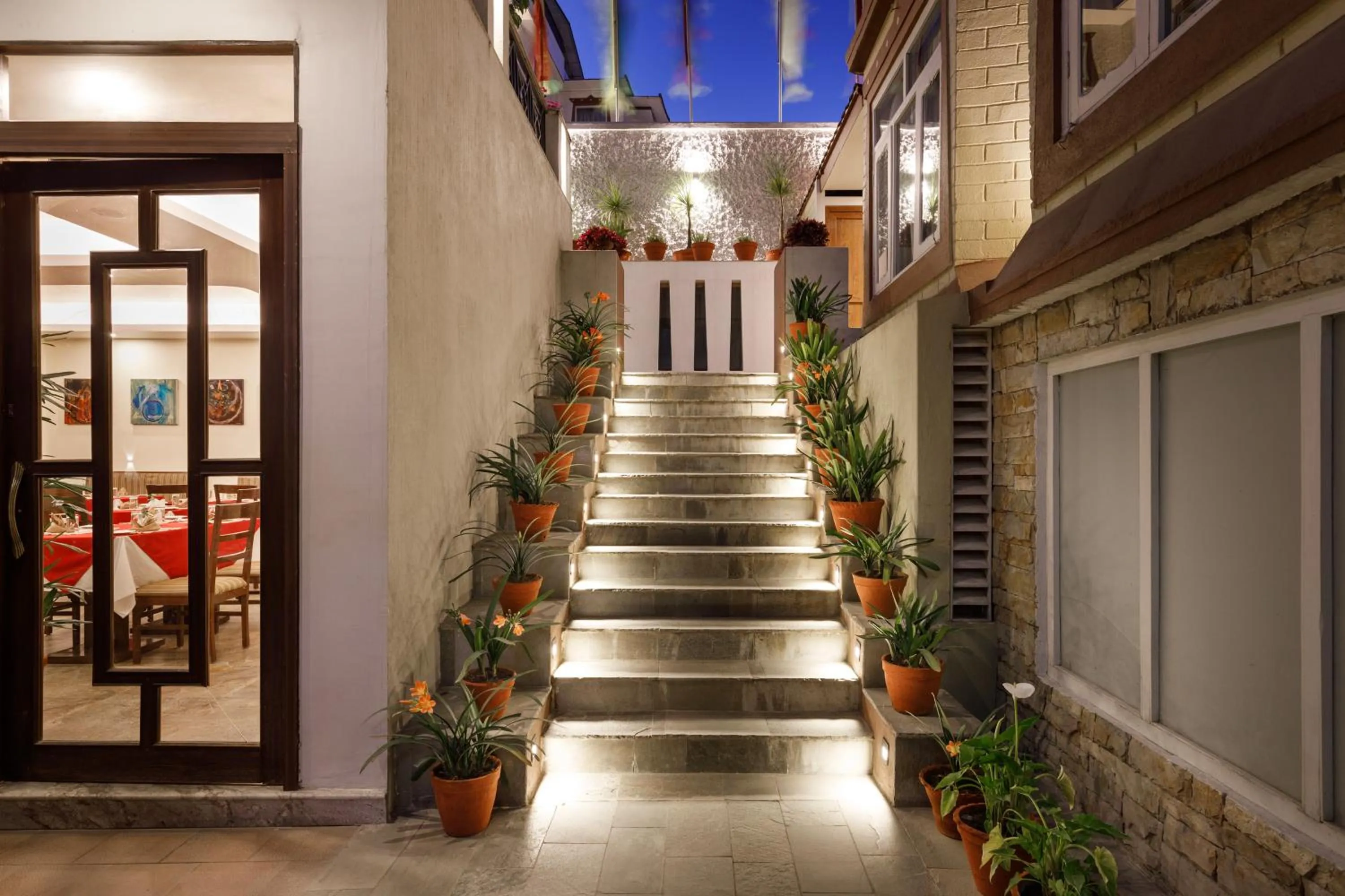 Facade/entrance in Shambaling Boutique Hotel