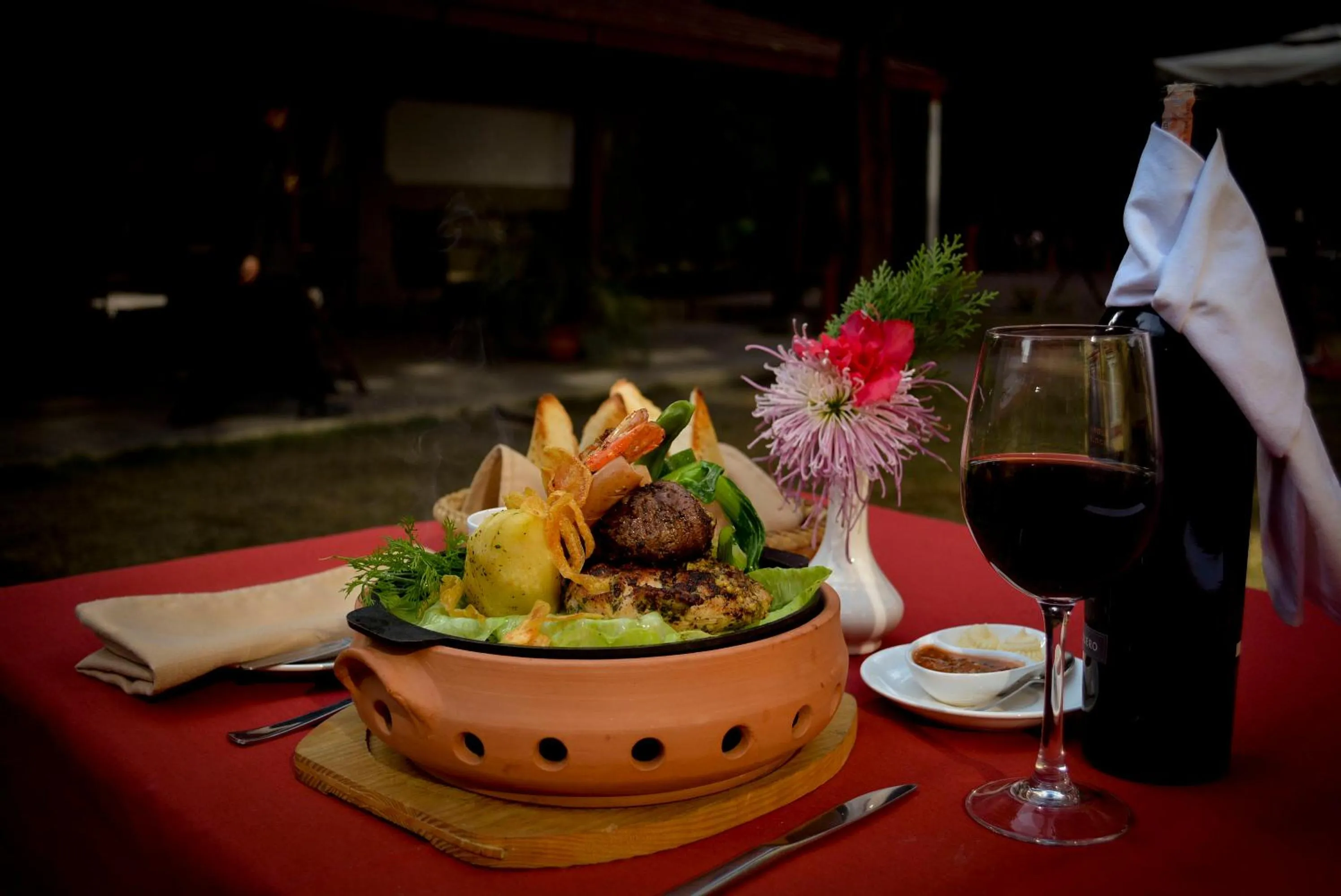 Lunch in Shambaling Boutique Hotel