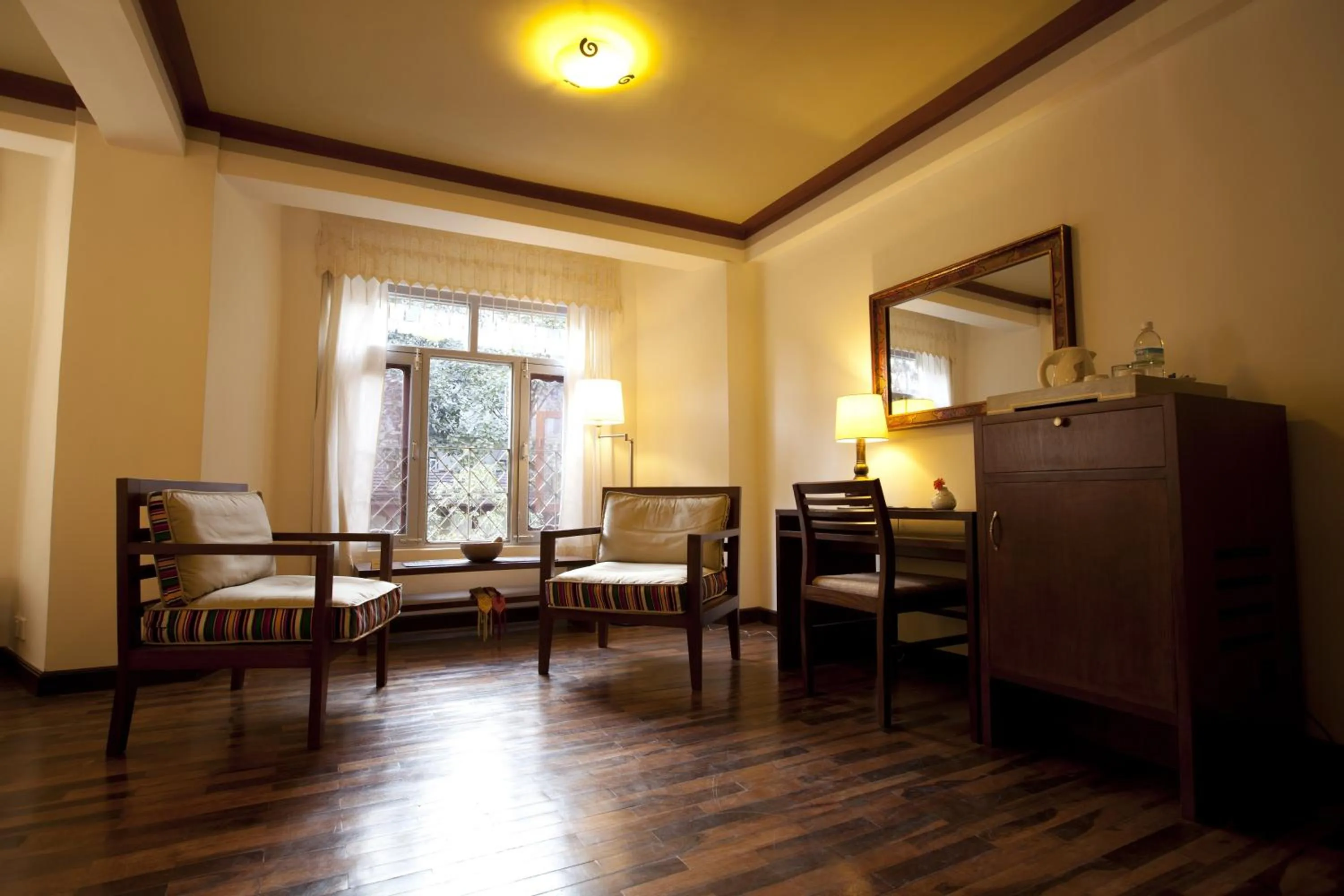 Living room in Shambaling Boutique Hotel