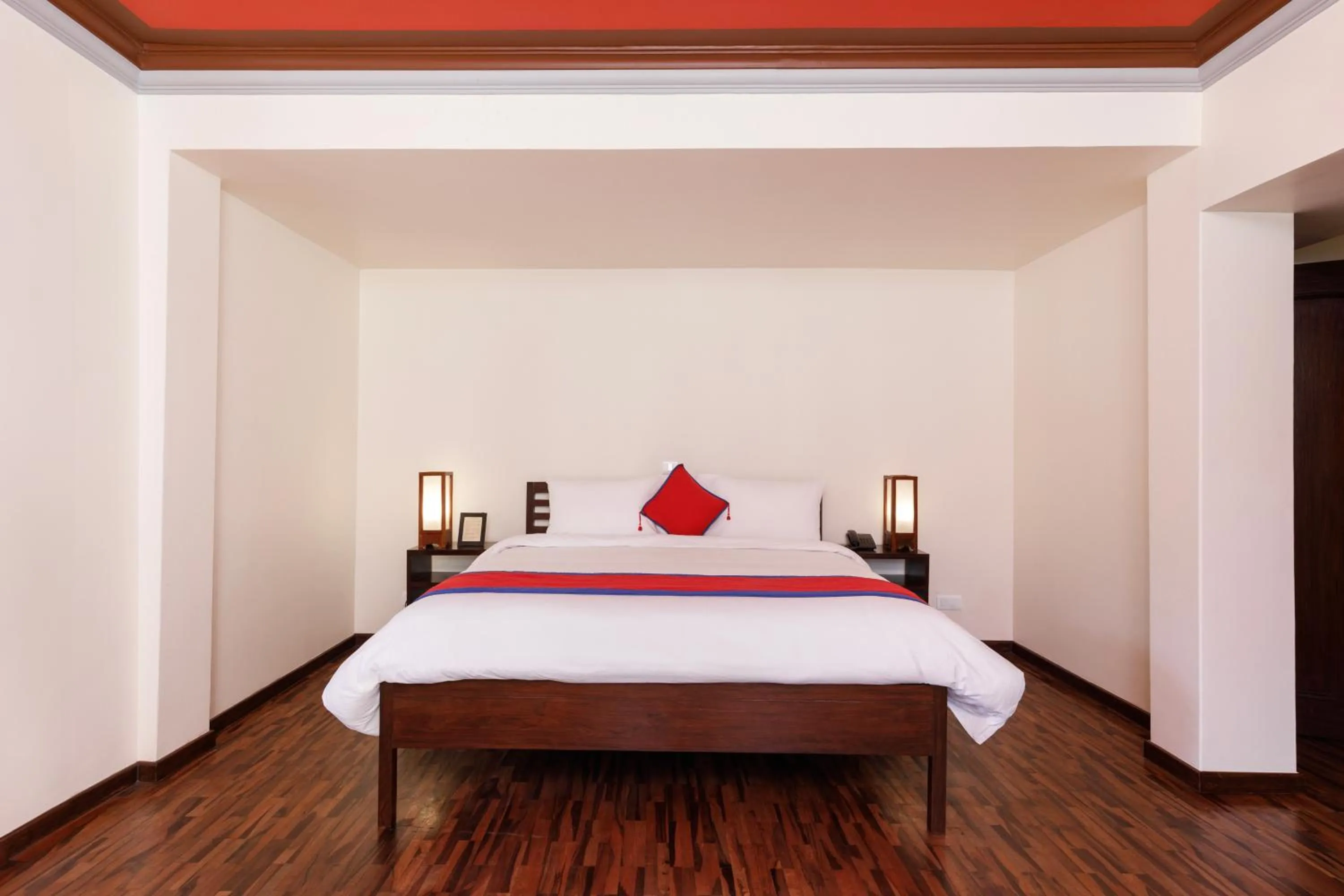 Bed in Shambaling Boutique Hotel
