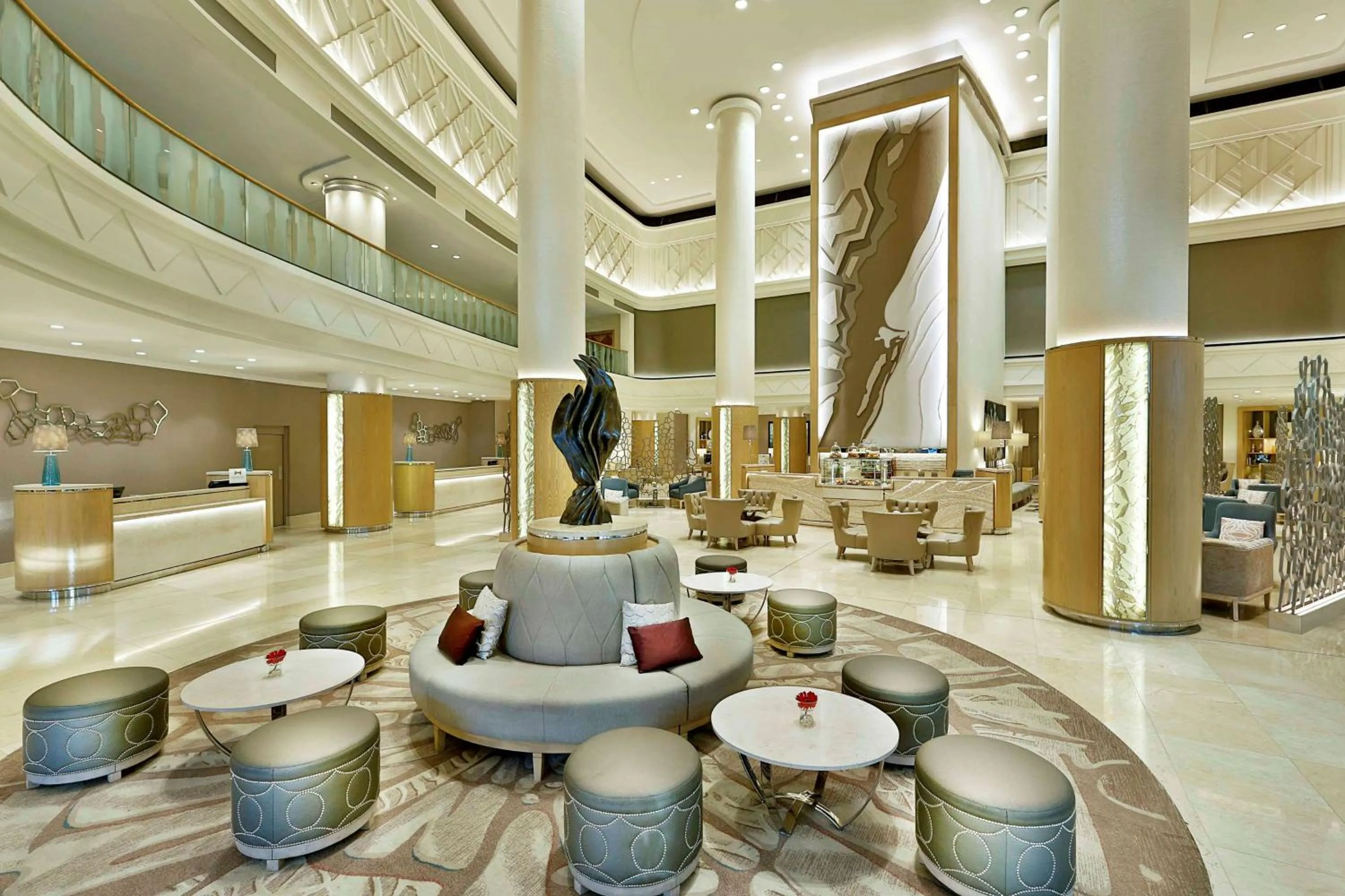 Lobby or reception in Hilton Durban