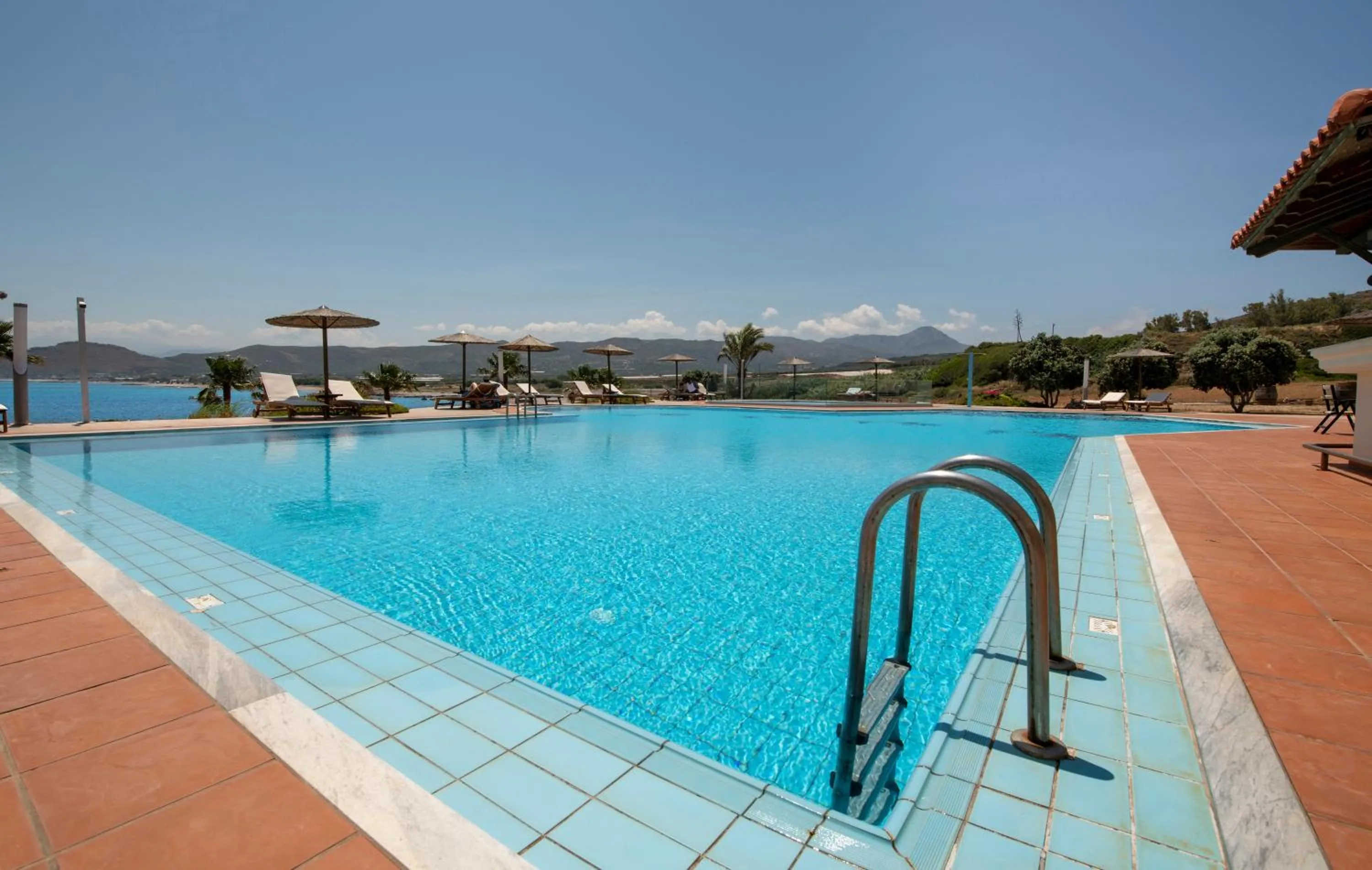 Pool view in Balos Beach