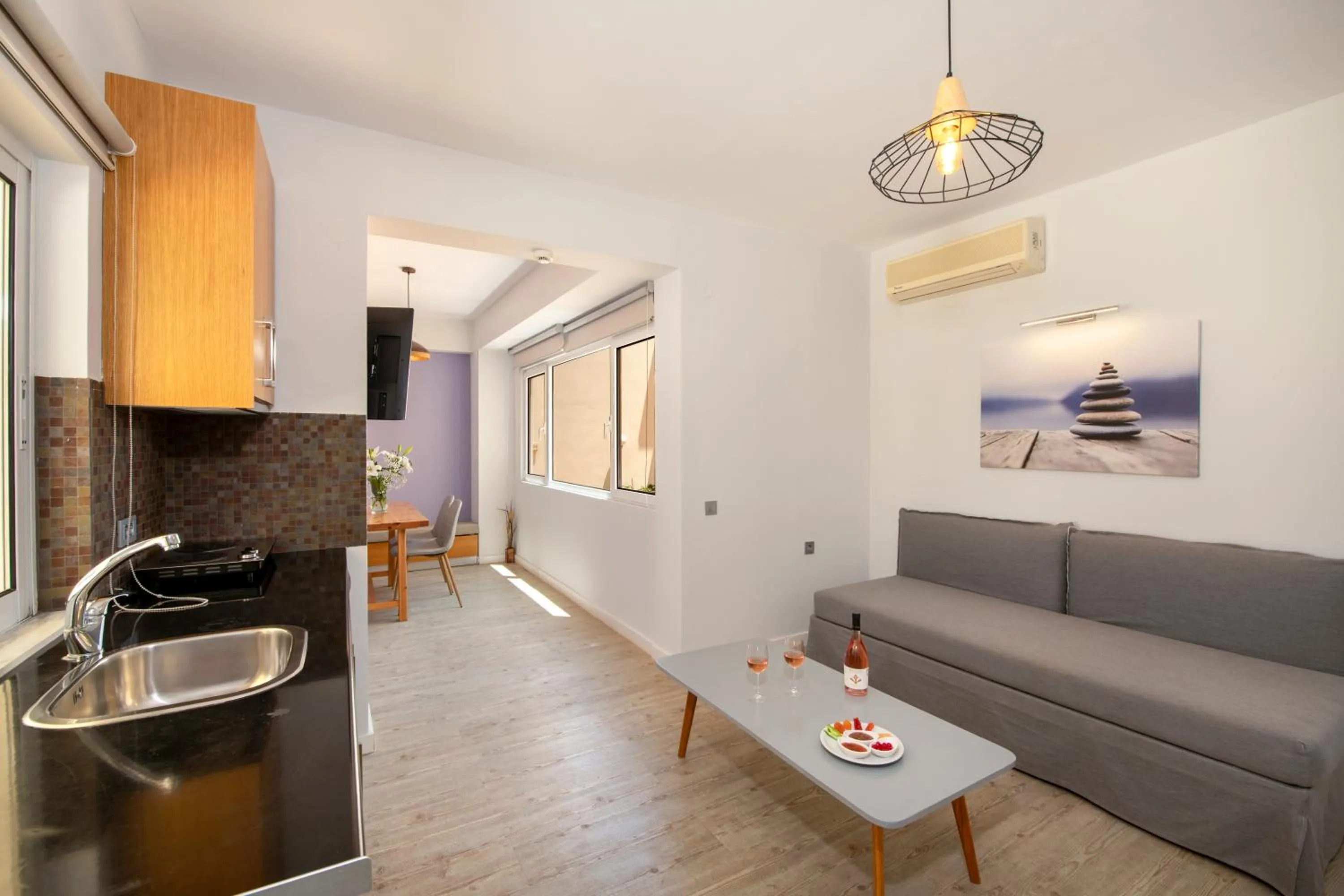 Living room in Balos Beach