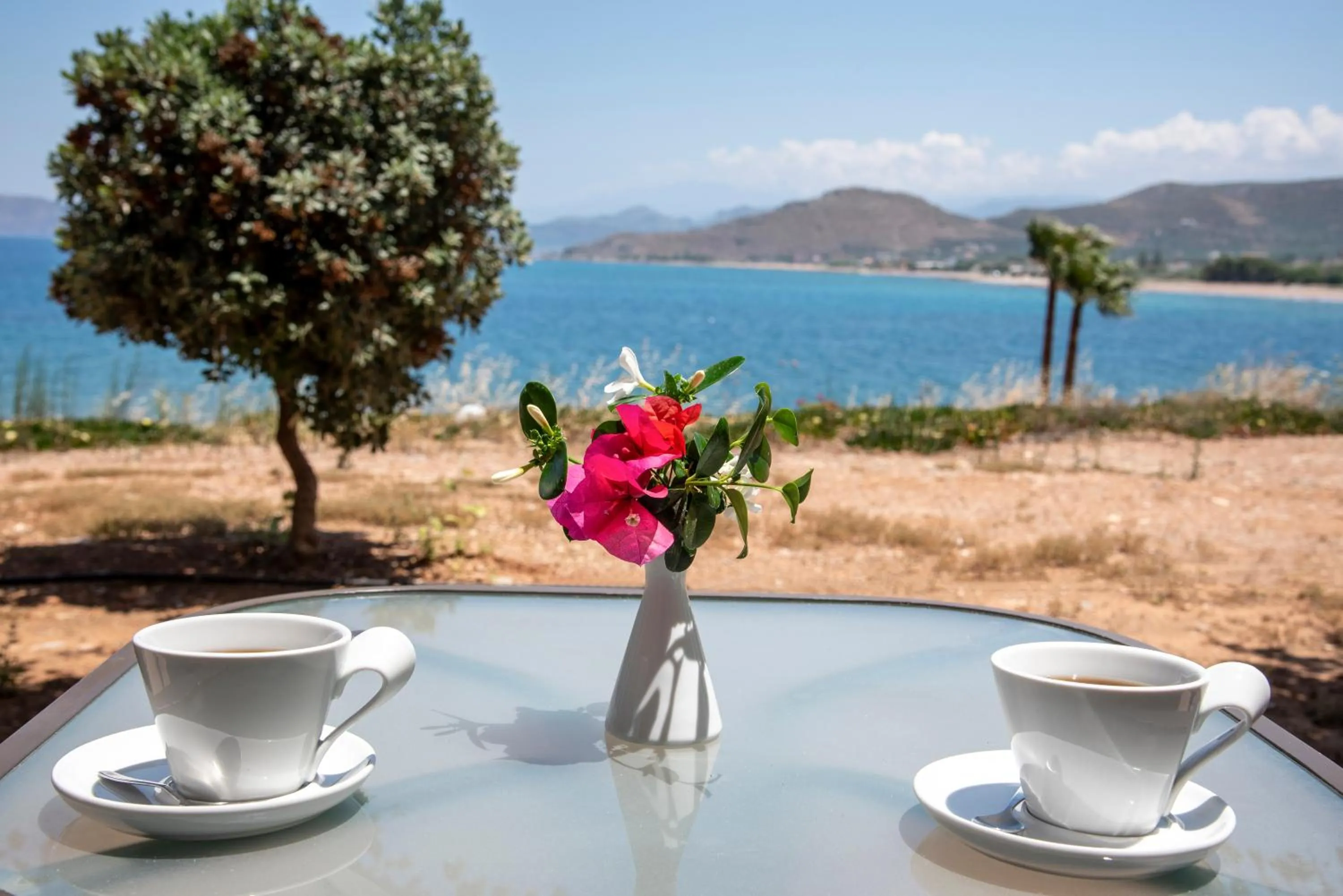 Natural landscape in Balos Beach
