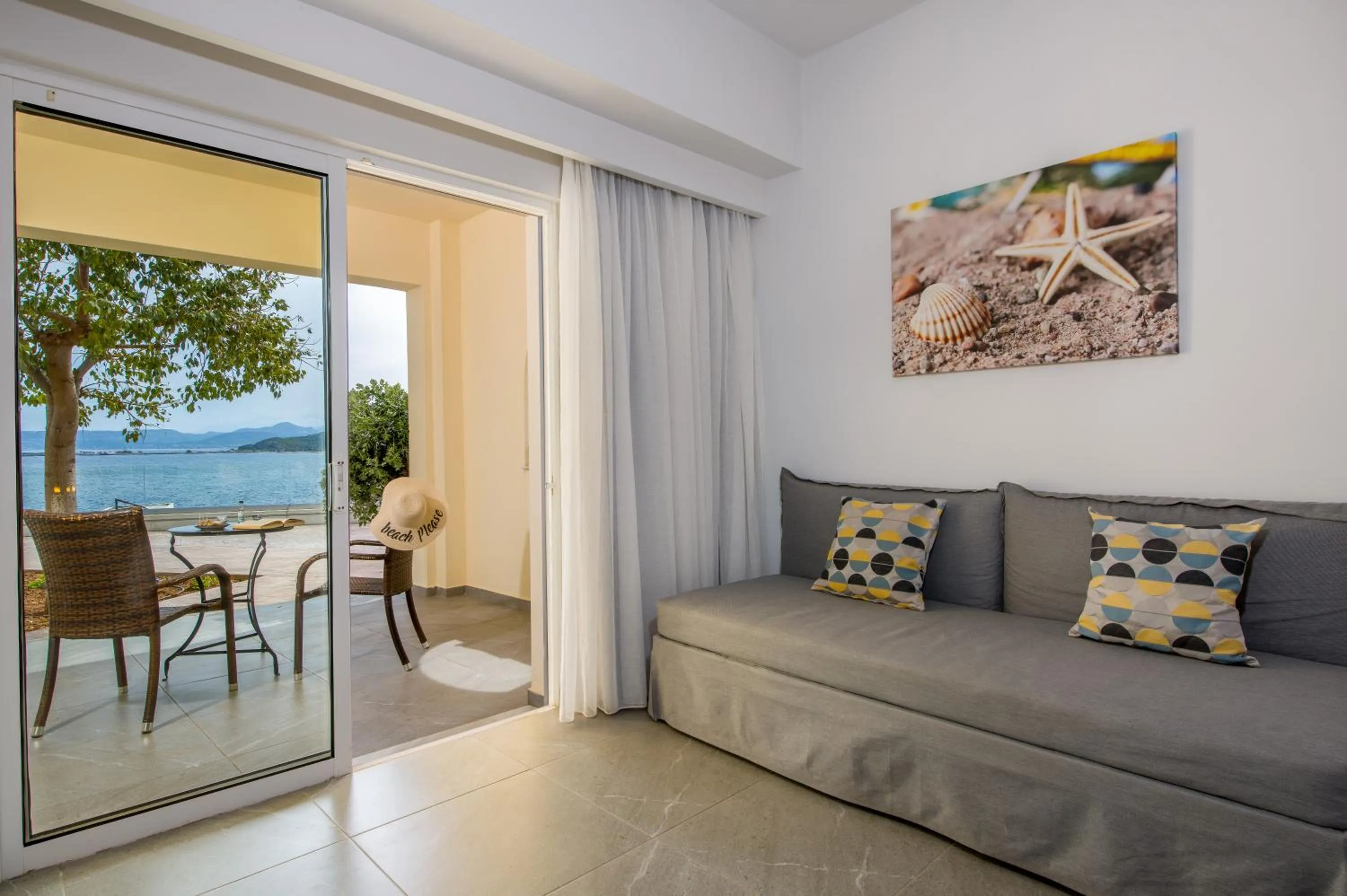 Living room in Balos Beach