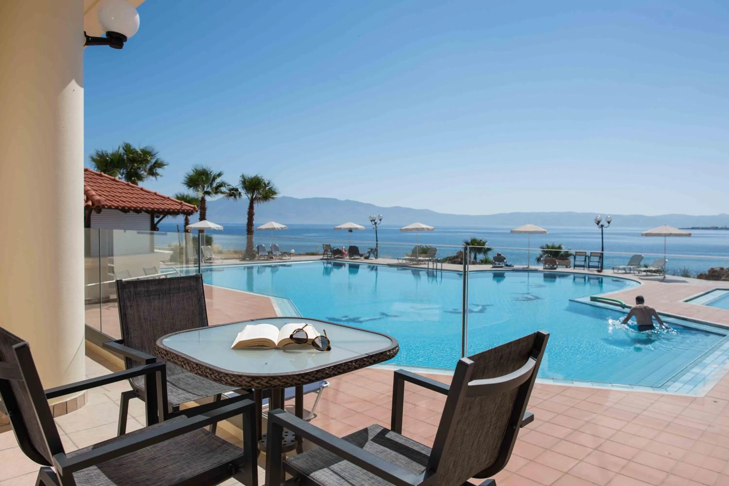 Pool view in Balos Beach