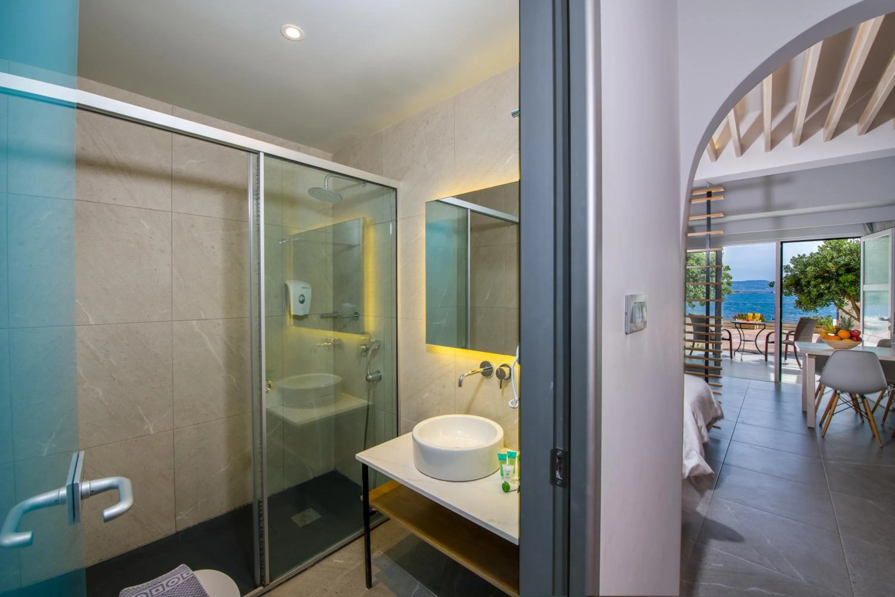 Bathroom in Balos Beach