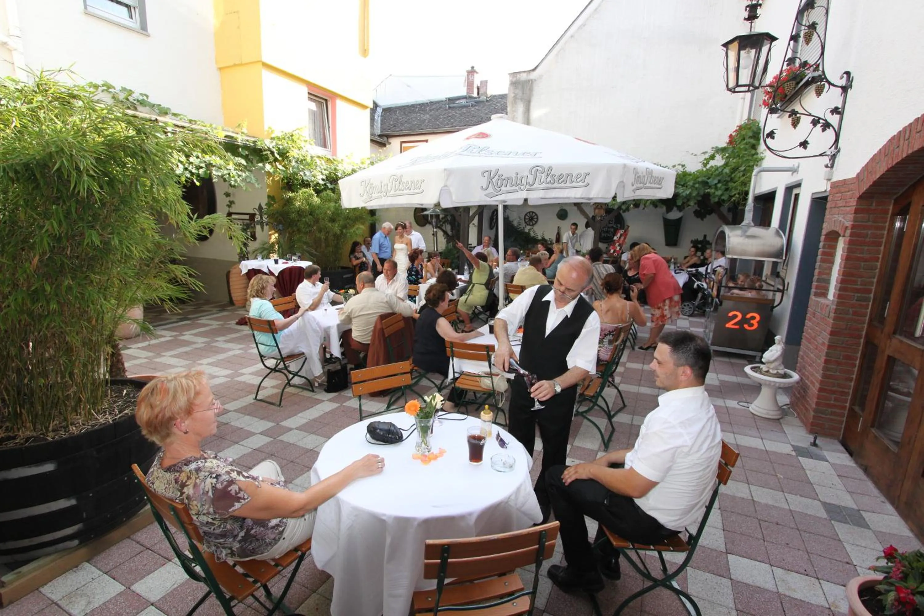Balcony/Terrace in Gasthof Krancher