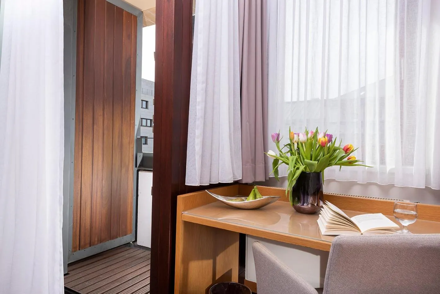 Balcony/Terrace in Hotel Aquino Berlin