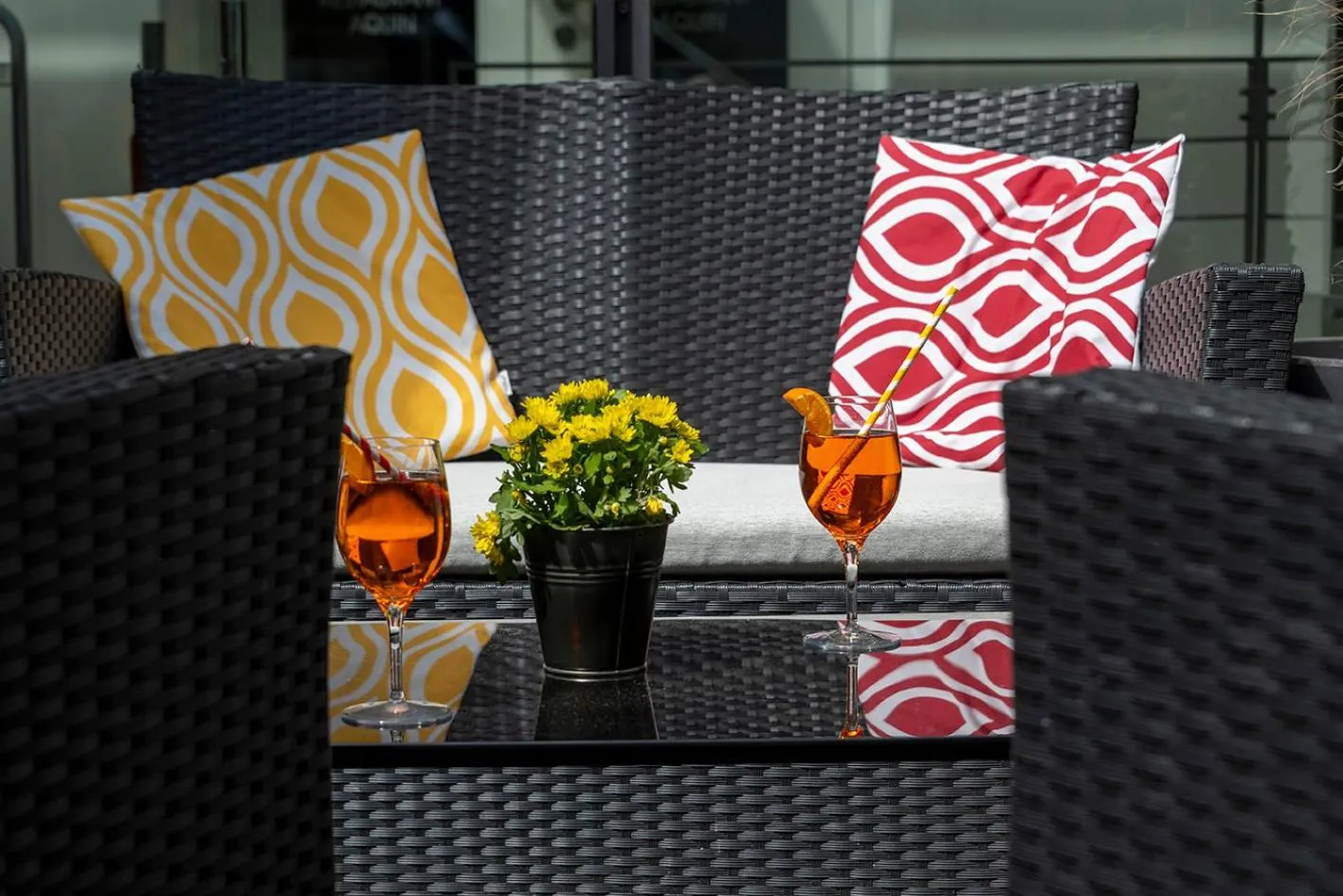 Alcoholic drinks in Hotel Aquino Berlin