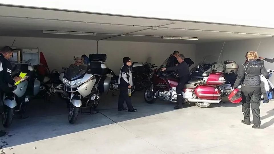 group of guests in Villamir B&B