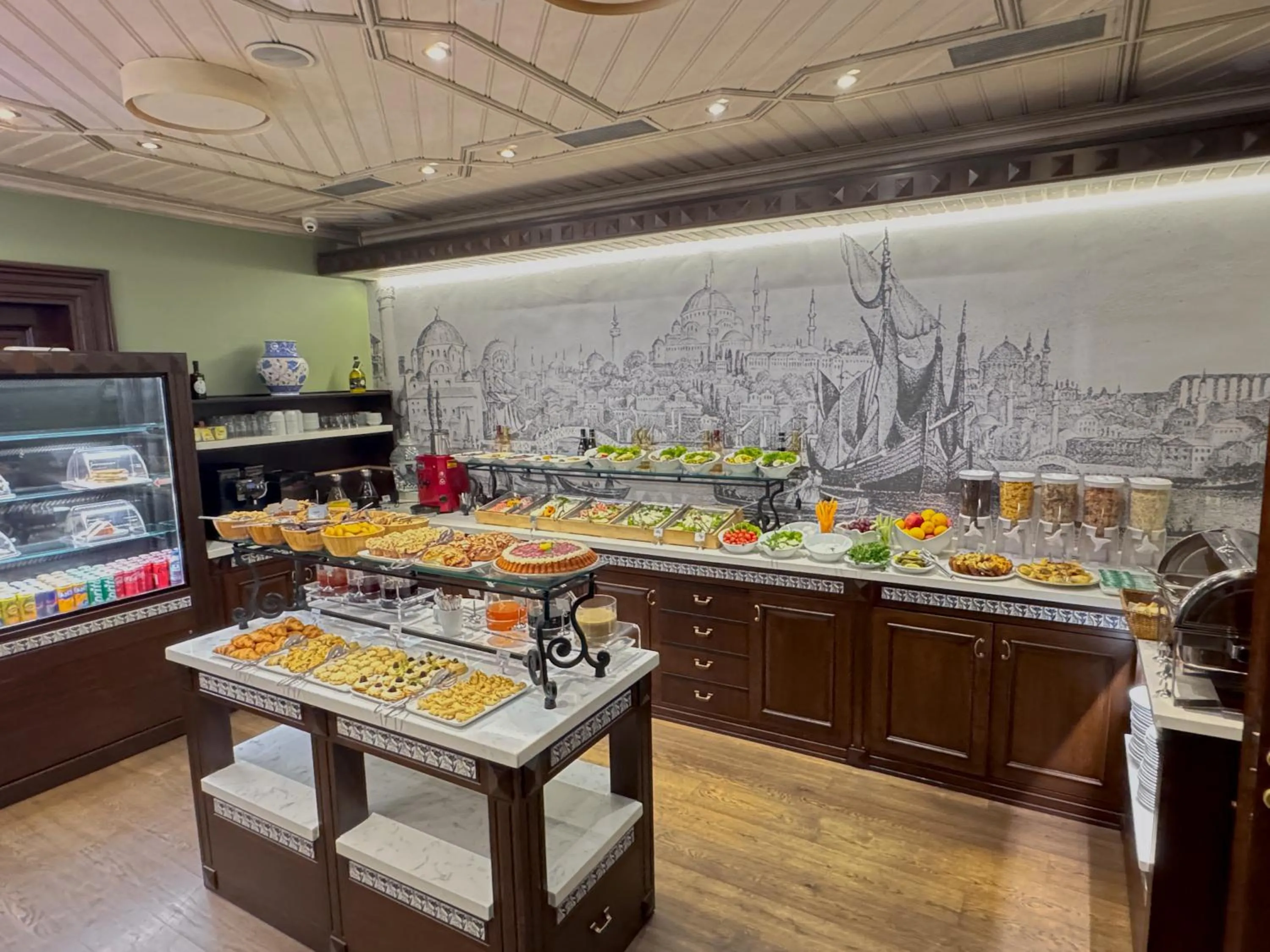 Buffet breakfast in Celine Hotel - Ottoman Mansion