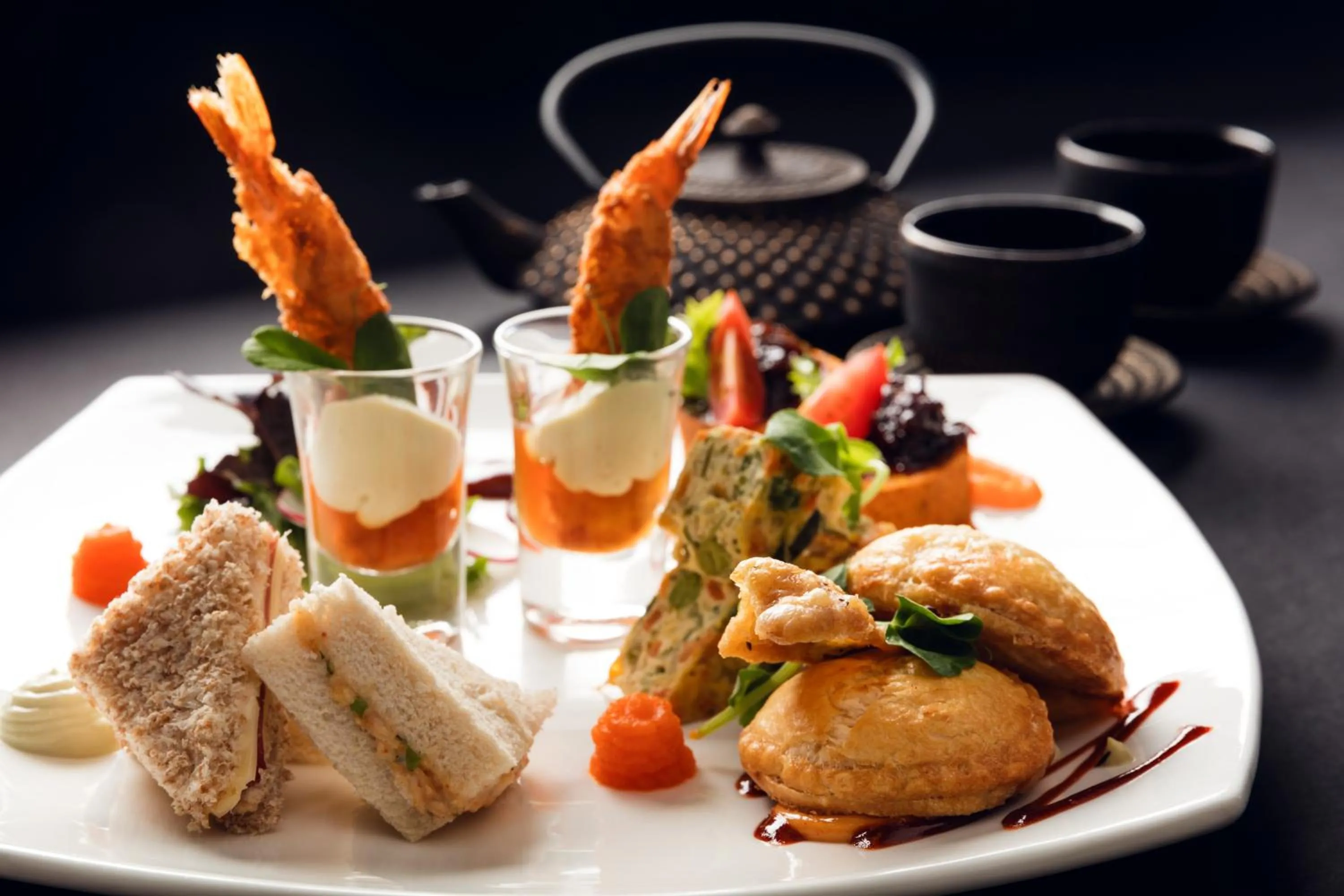 Food close-up in The Maslow Hotel, Sandton