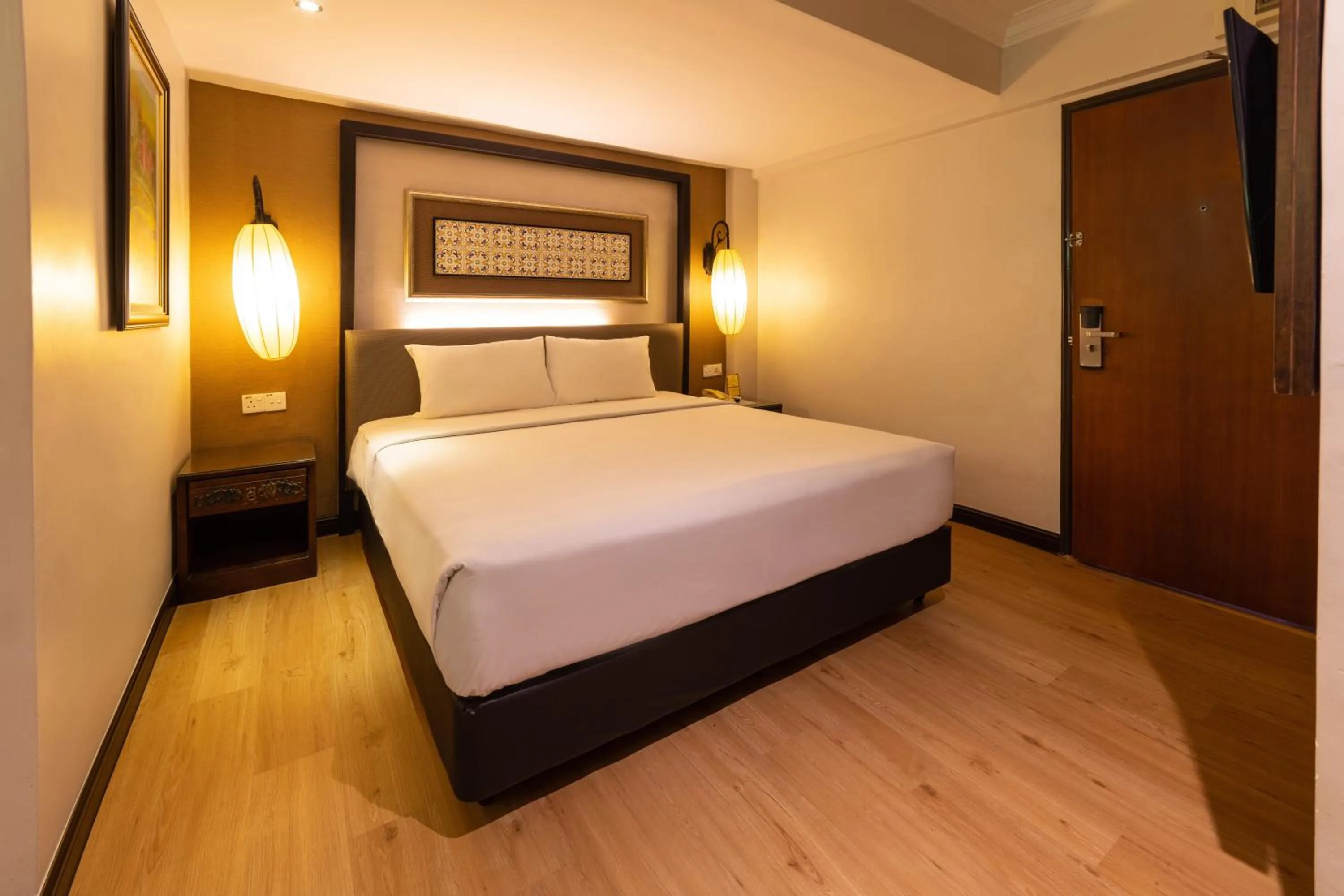 Bedroom, Bed in Hotel Puri Melaka