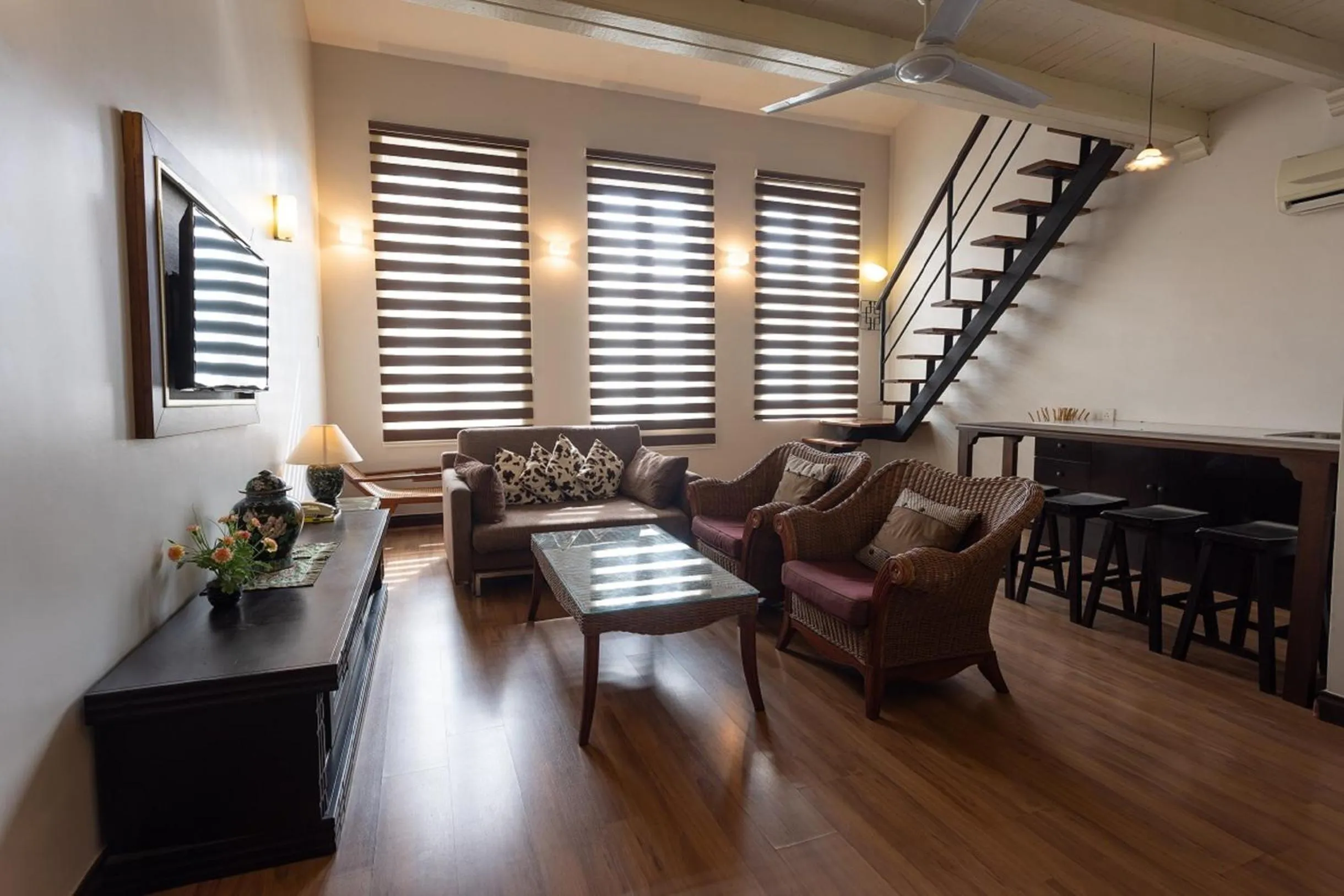 Living room in Hotel Puri Melaka