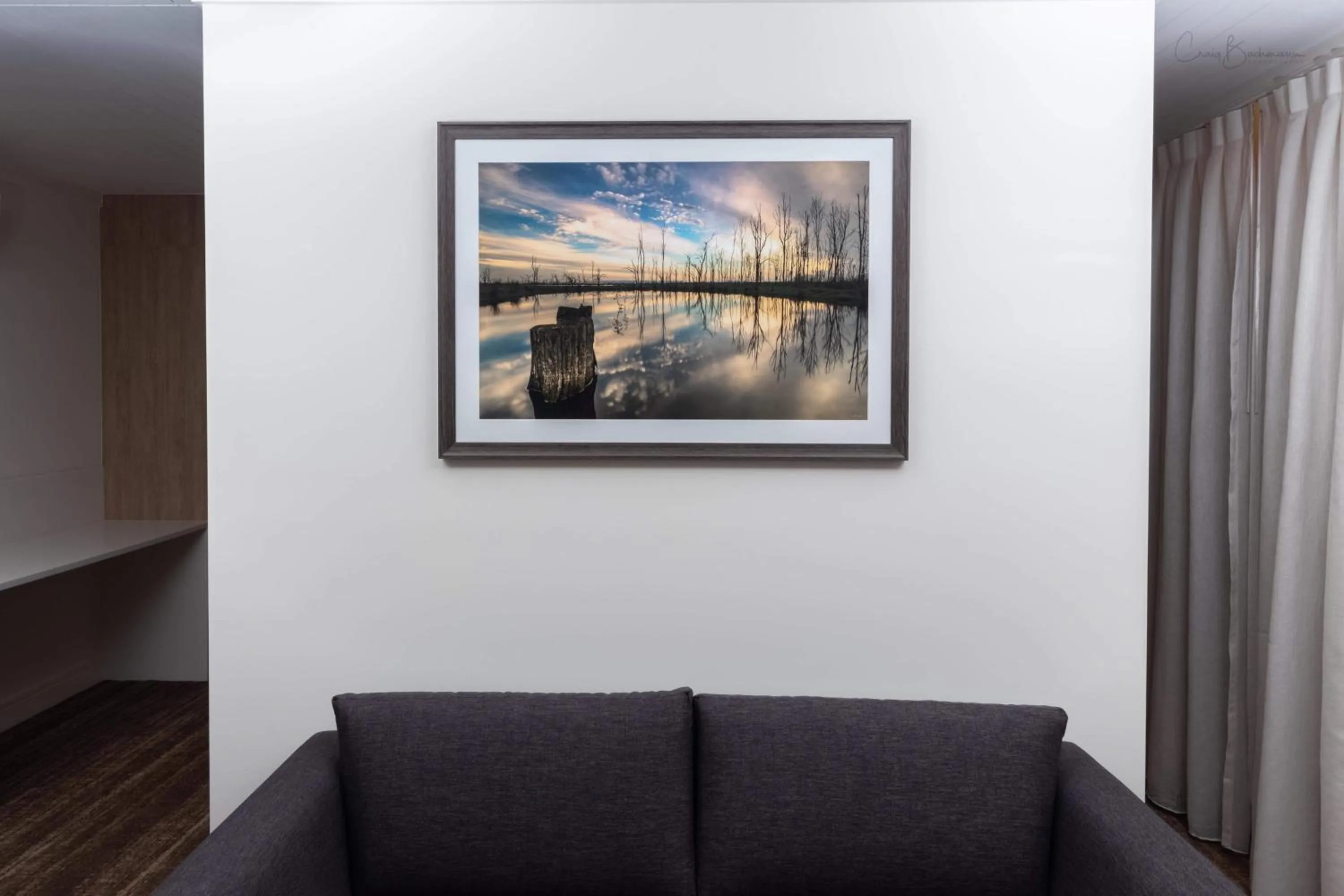 Living room in Porter's Plainland Hotel