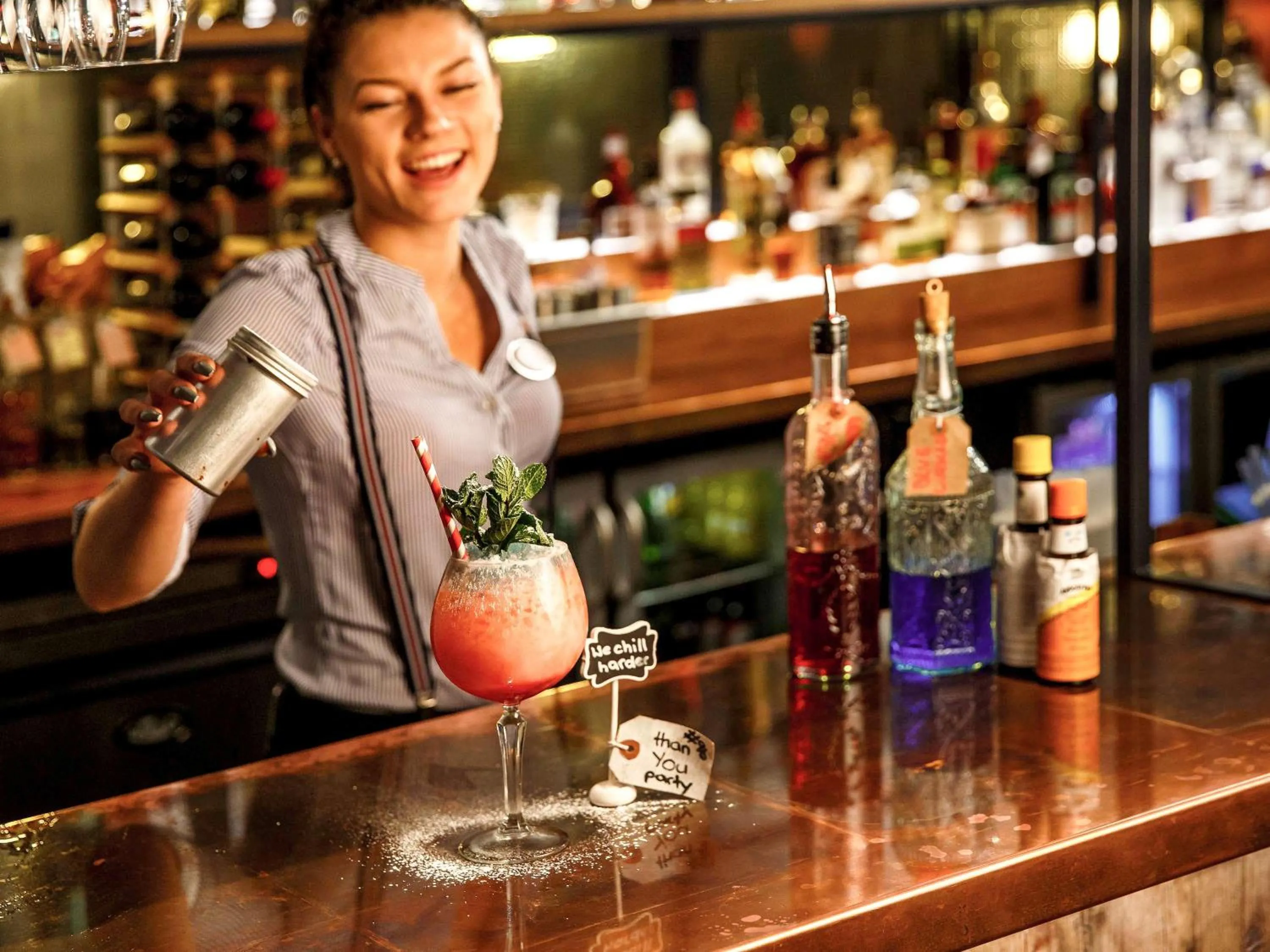 Lounge or bar in ibis Manchester Centre 96 Portland Street