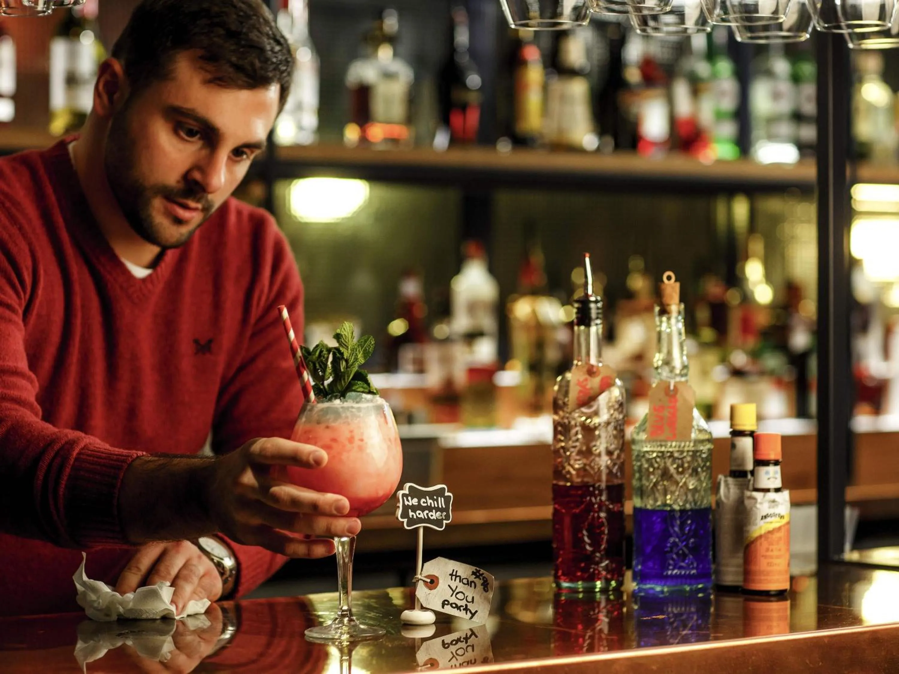 Lounge or bar in ibis Manchester Centre 96 Portland Street