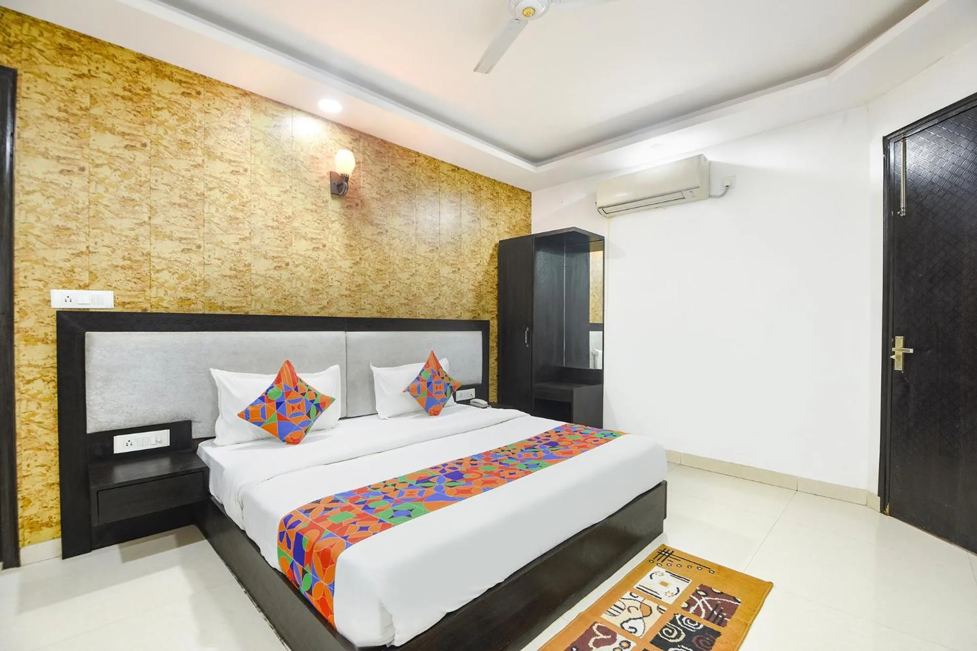 Bed in FabHotel Airport Zone Olive