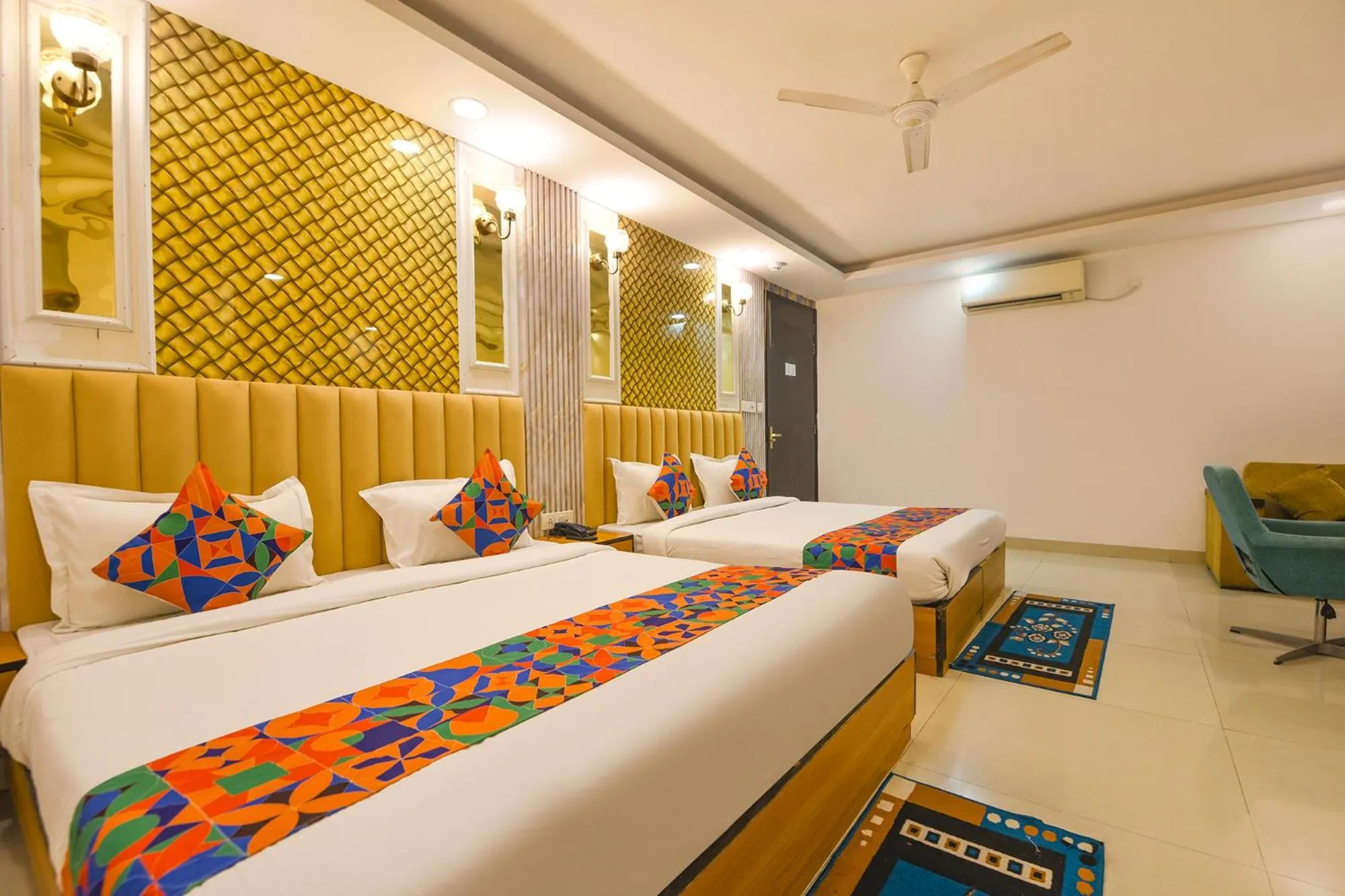 Bed in FabHotel Airport Zone Olive