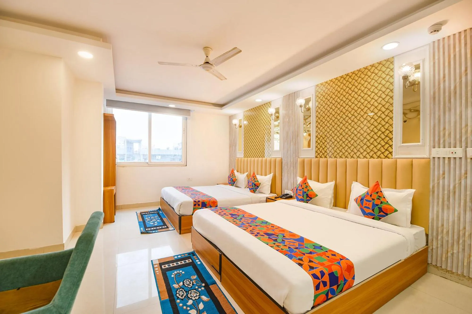 Bed in FabHotel Airport Zone Olive