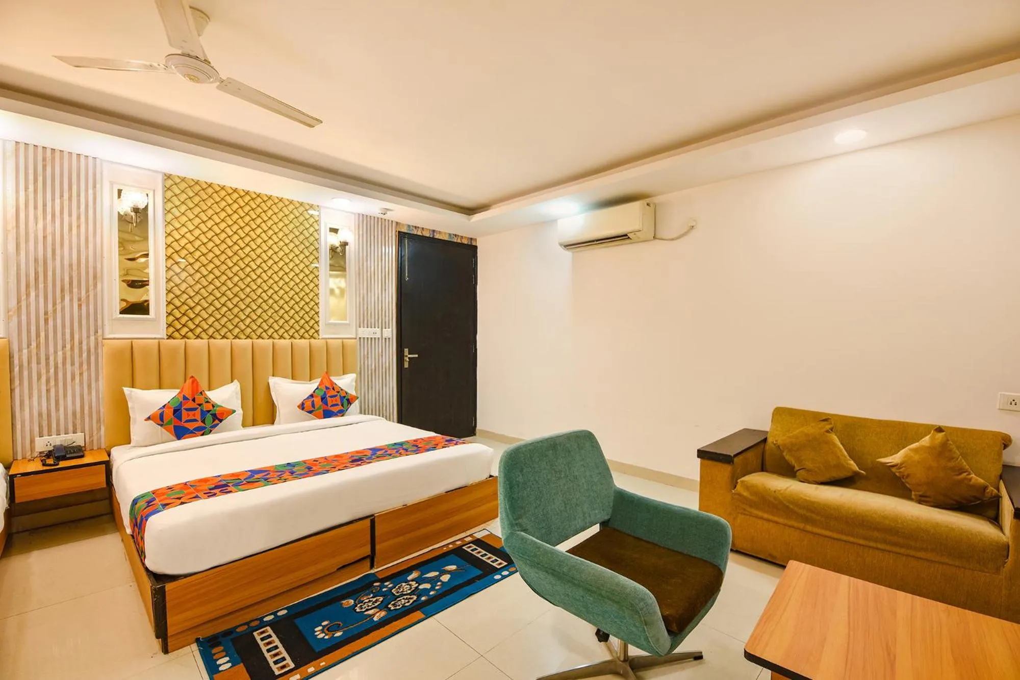 Bed in FabHotel Airport Zone Olive