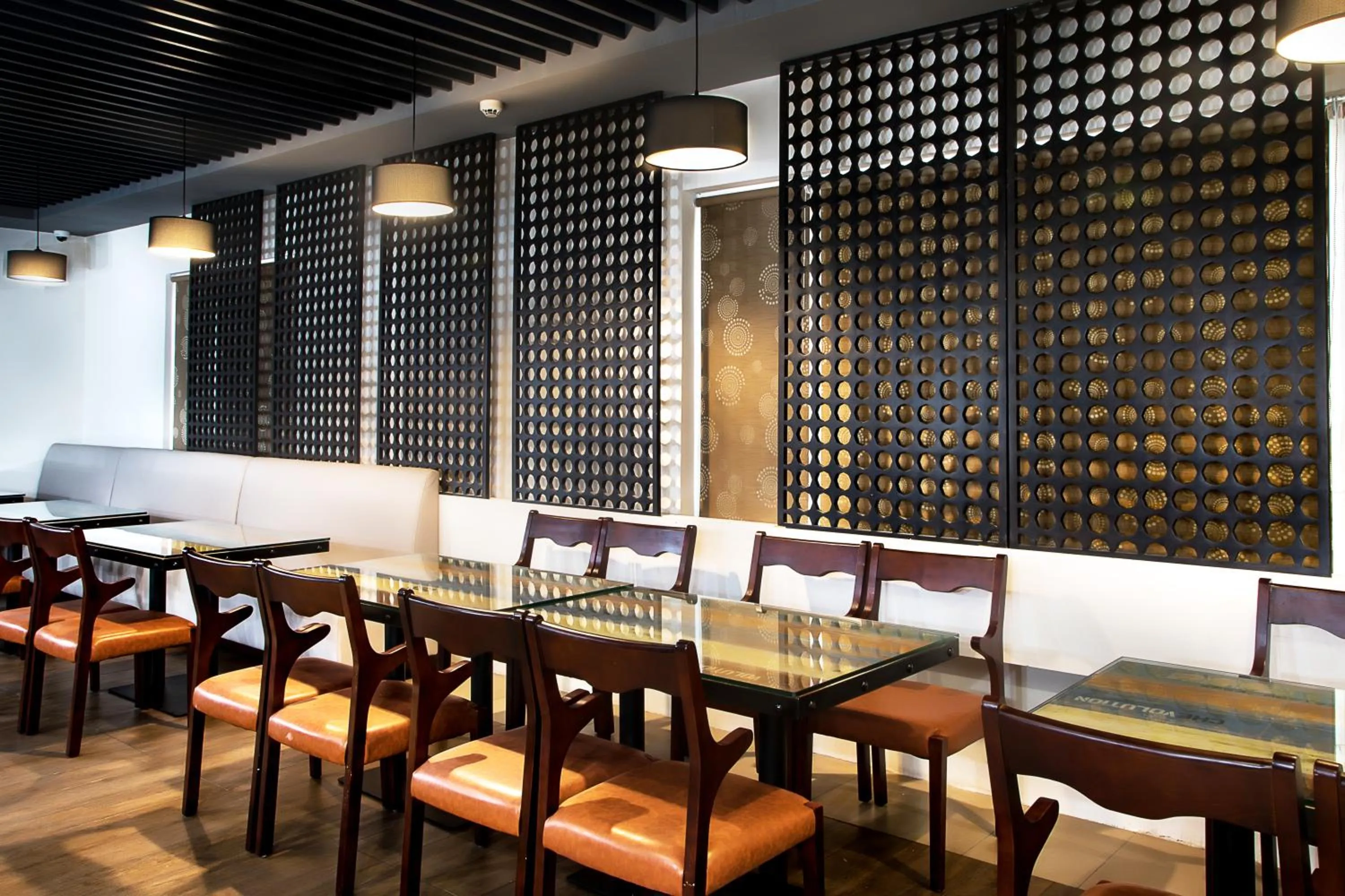 Dining area in The Mayberry -A Bergamont Group of Hotels