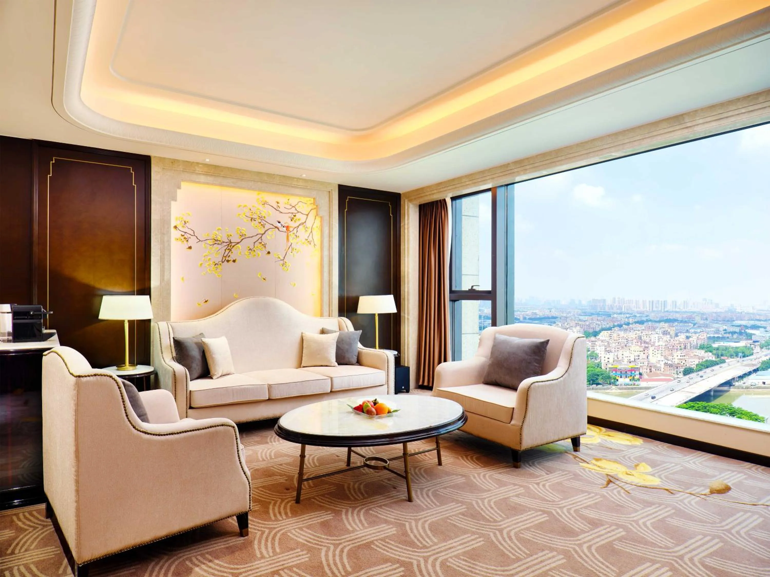 Living room in The Yun Hotel Foshan Nanhai