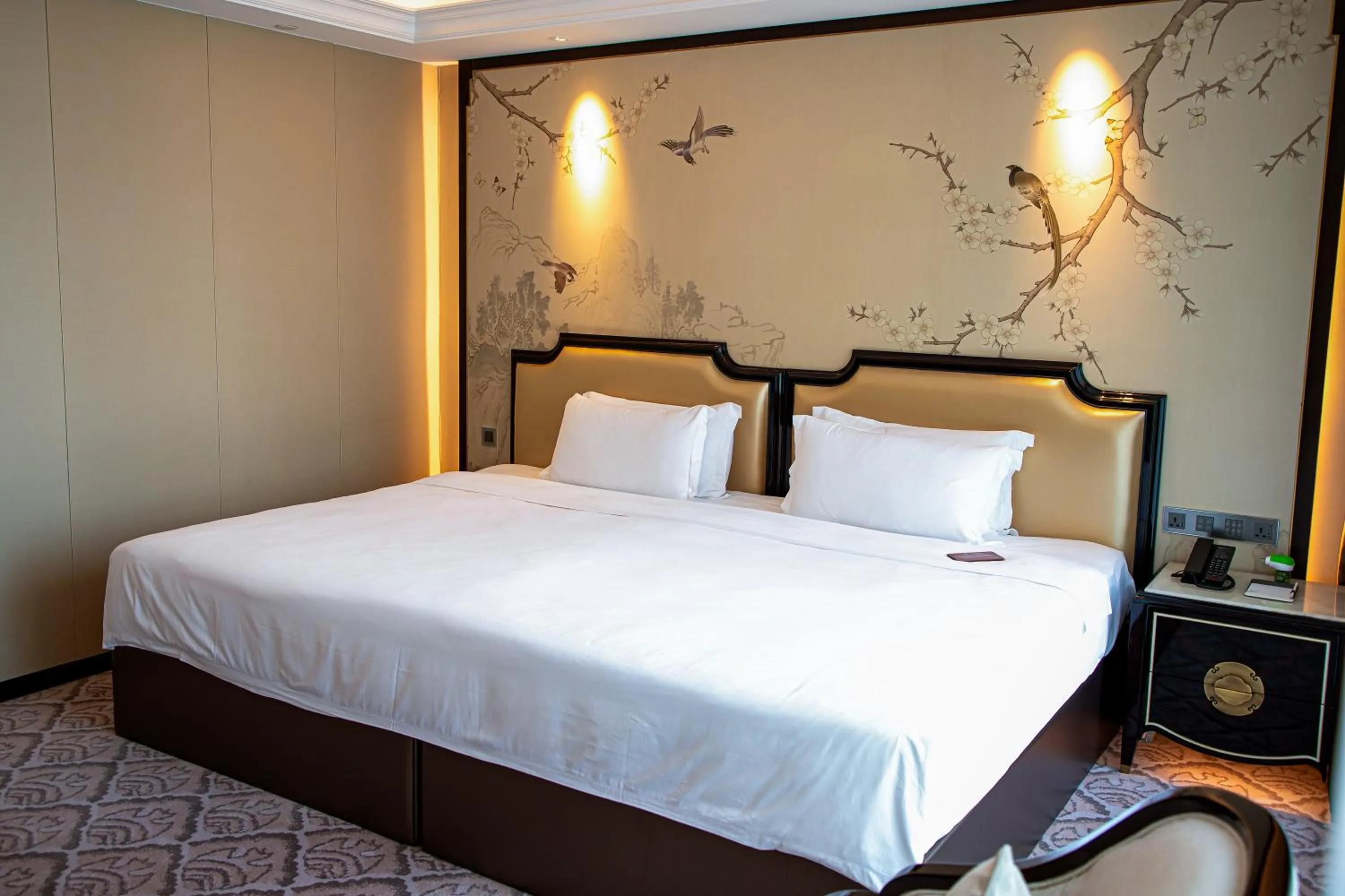 Bedroom, Bed in The Yun Hotel Foshan Nanhai