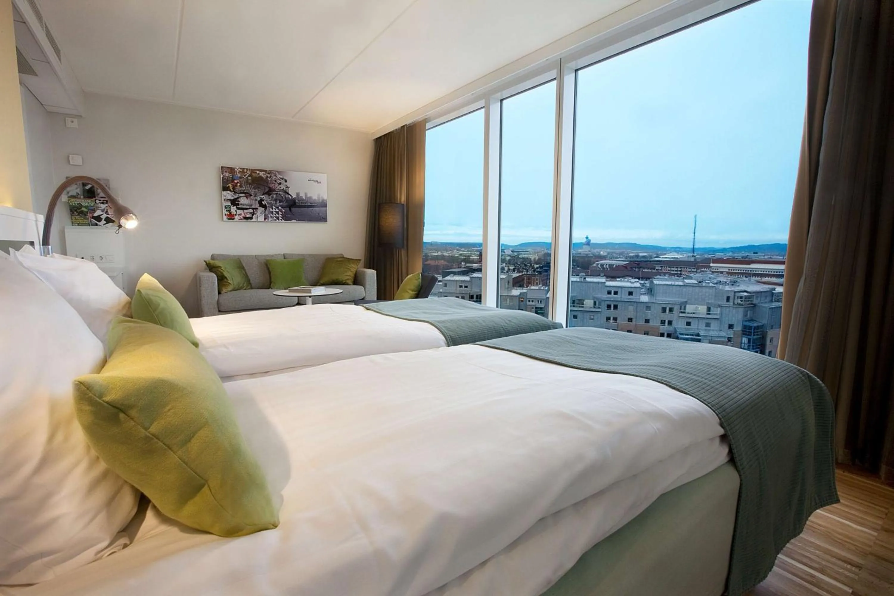 Photo of the whole room, Bed in Scandic Opalen