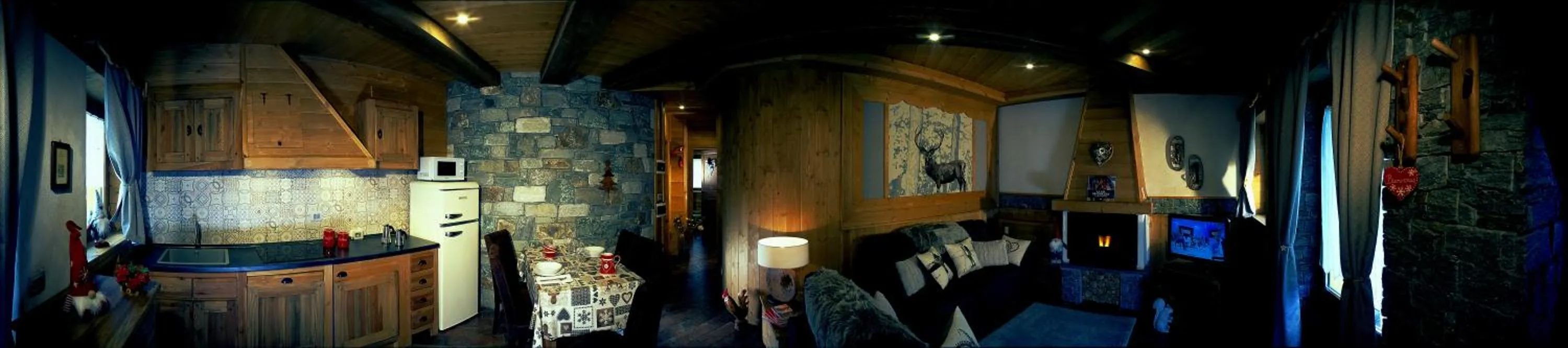 Photo of the whole room in Aparthotel Foyer d'antan SUITE con caminetto hammam o vasca idromassaggio