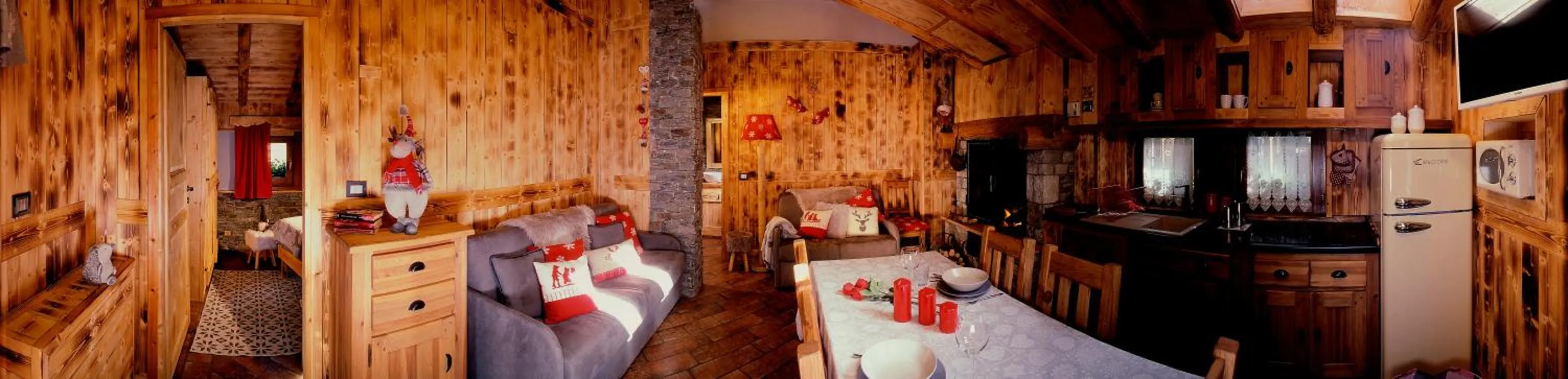 Photo of the whole room in Aparthotel Foyer d'antan SUITE con caminetto hammam o vasca idromassaggio