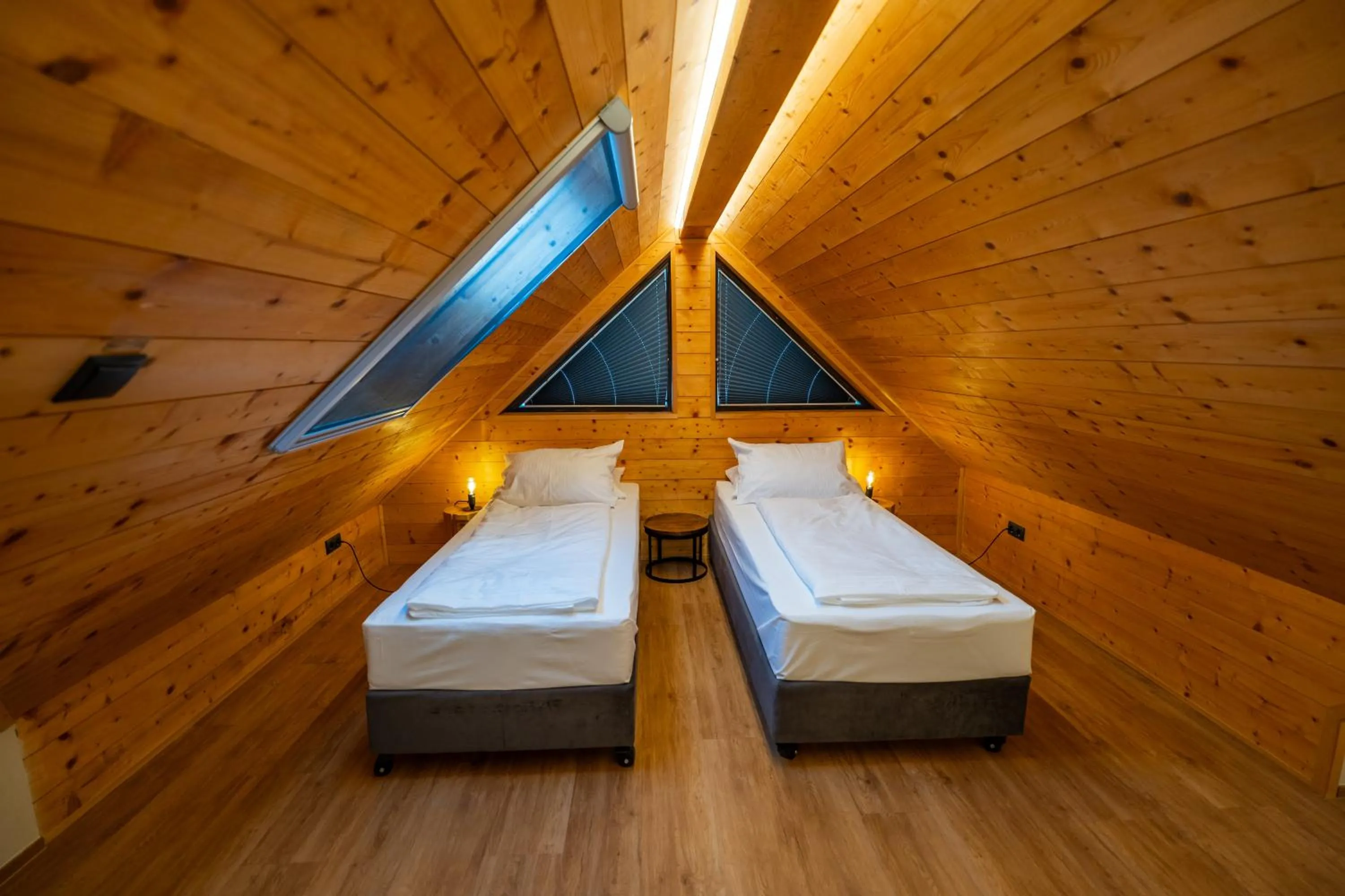 Bed in JASNA NATUR Resort by the lake