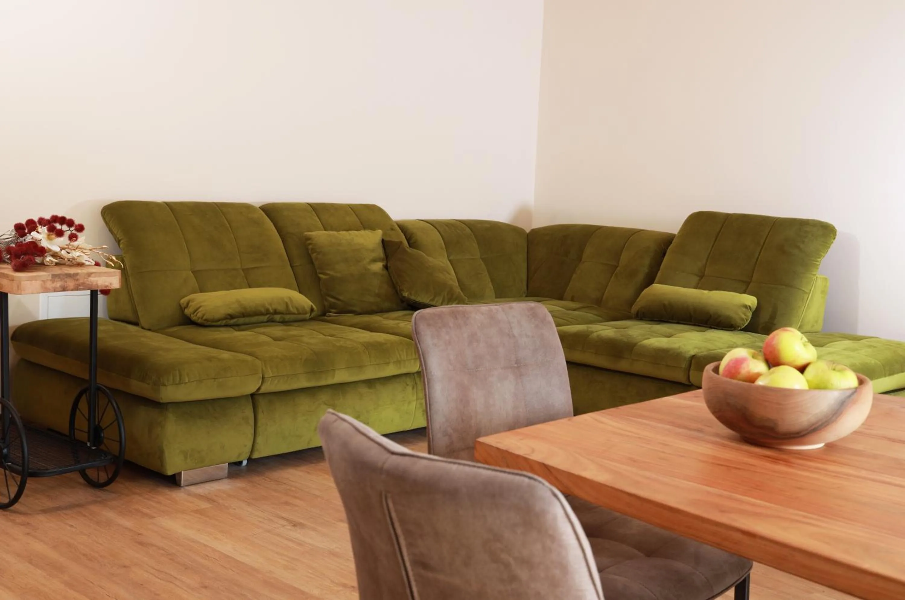 Living room in JASNA NATUR Resort by the lake