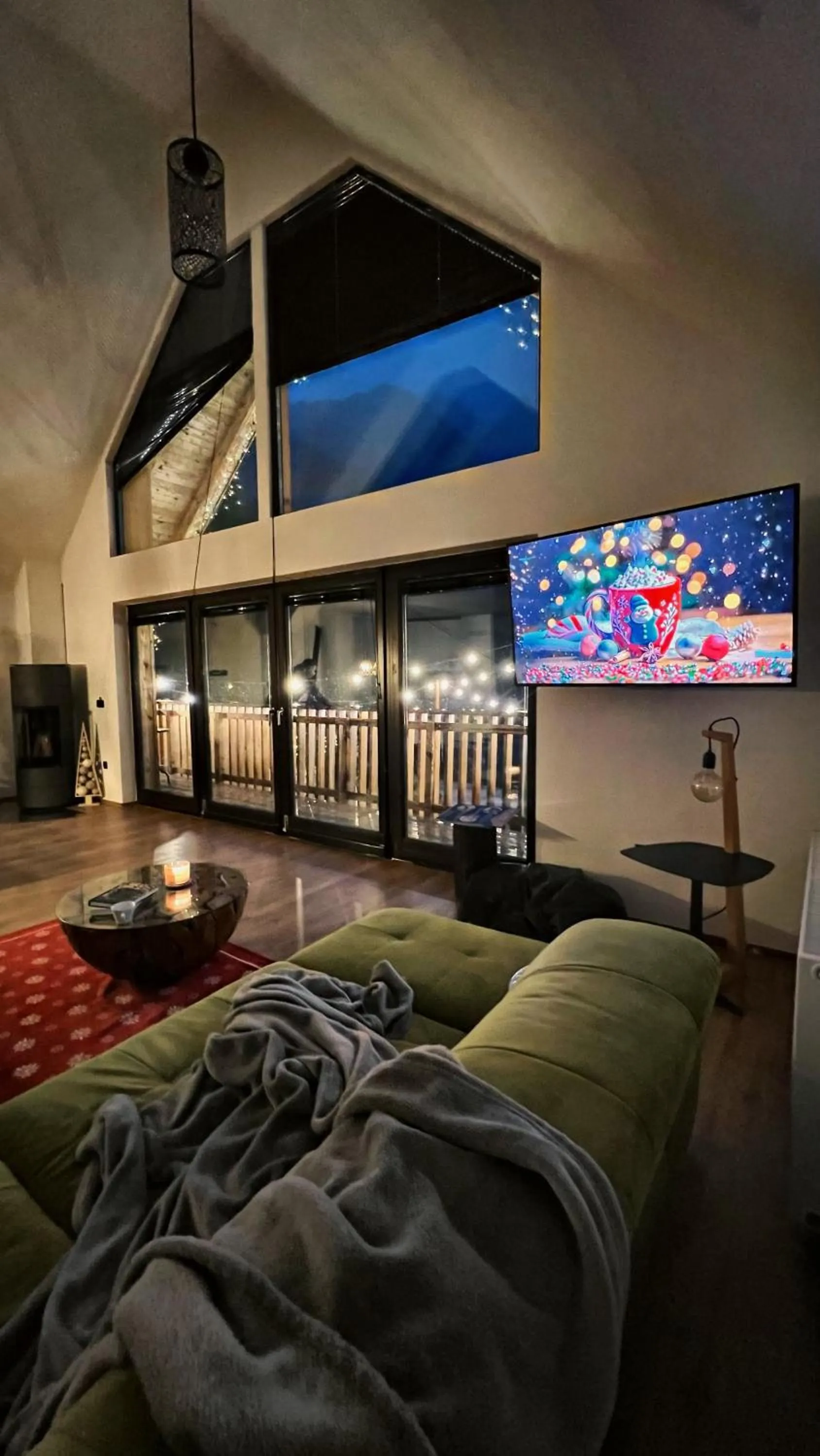 TV and multimedia, Bed in JASNA NATUR Resort by the lake