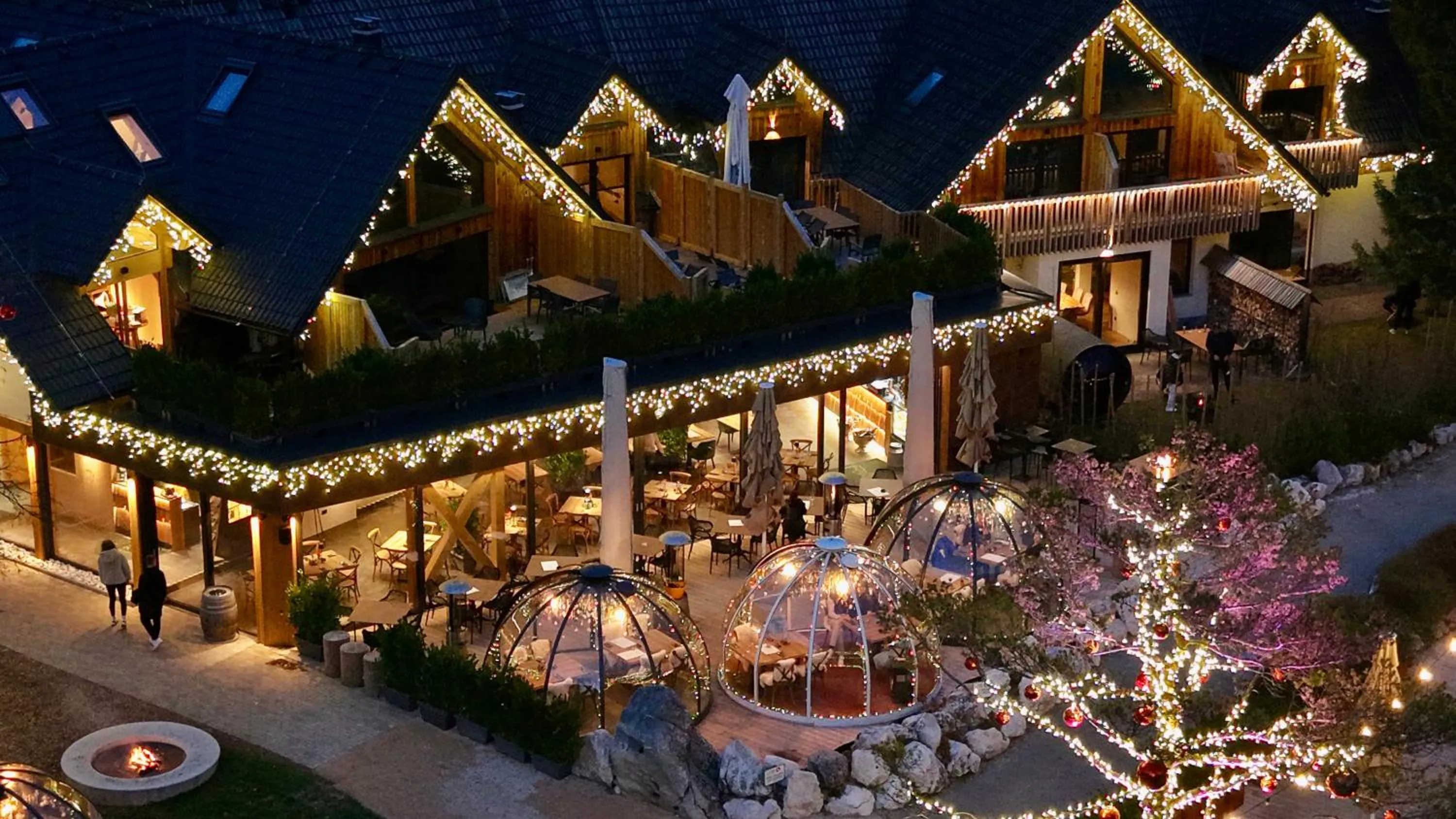 Property building in JASNA NATUR Resort by the lake