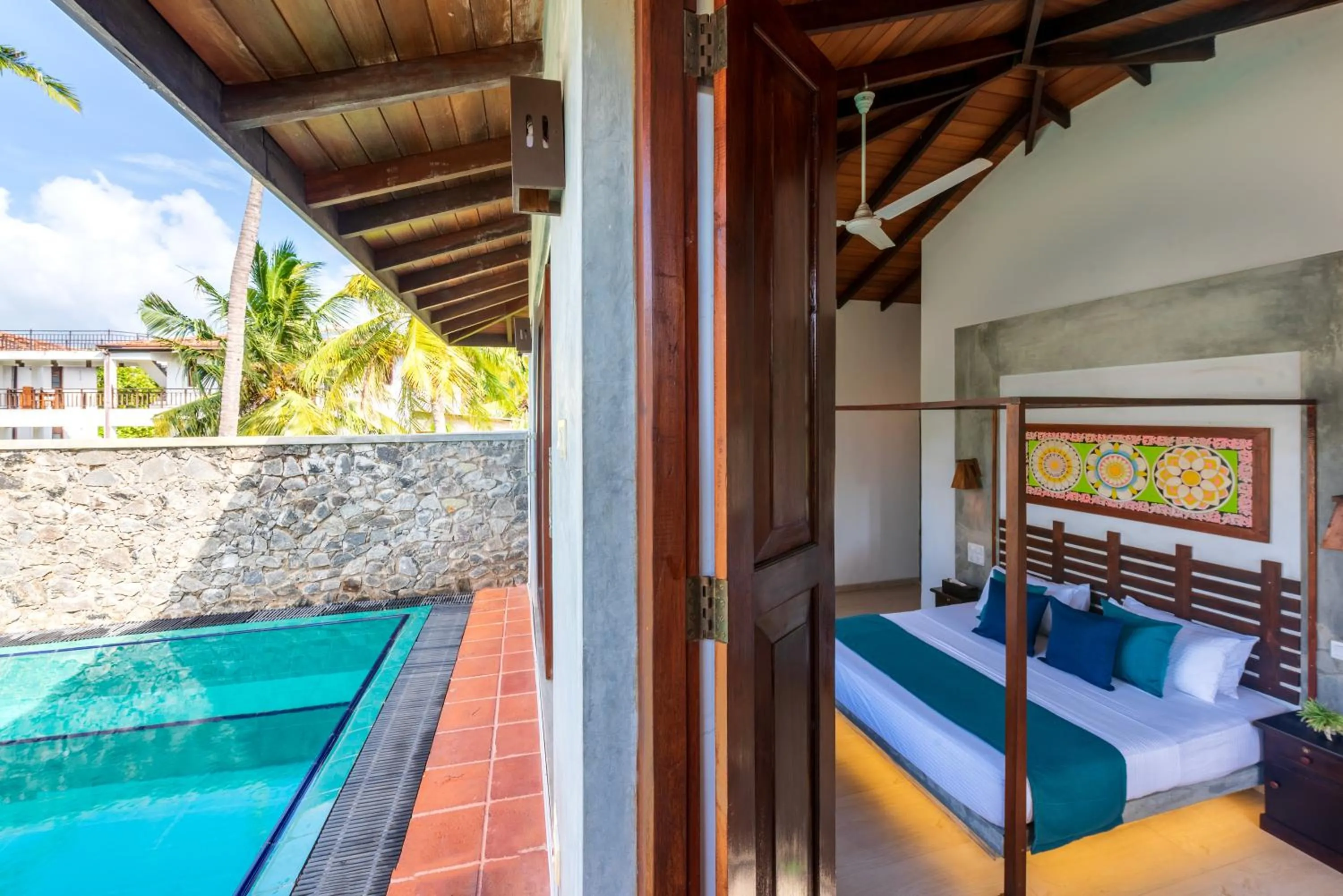 Patio, Bed in Anama by Queens Mount