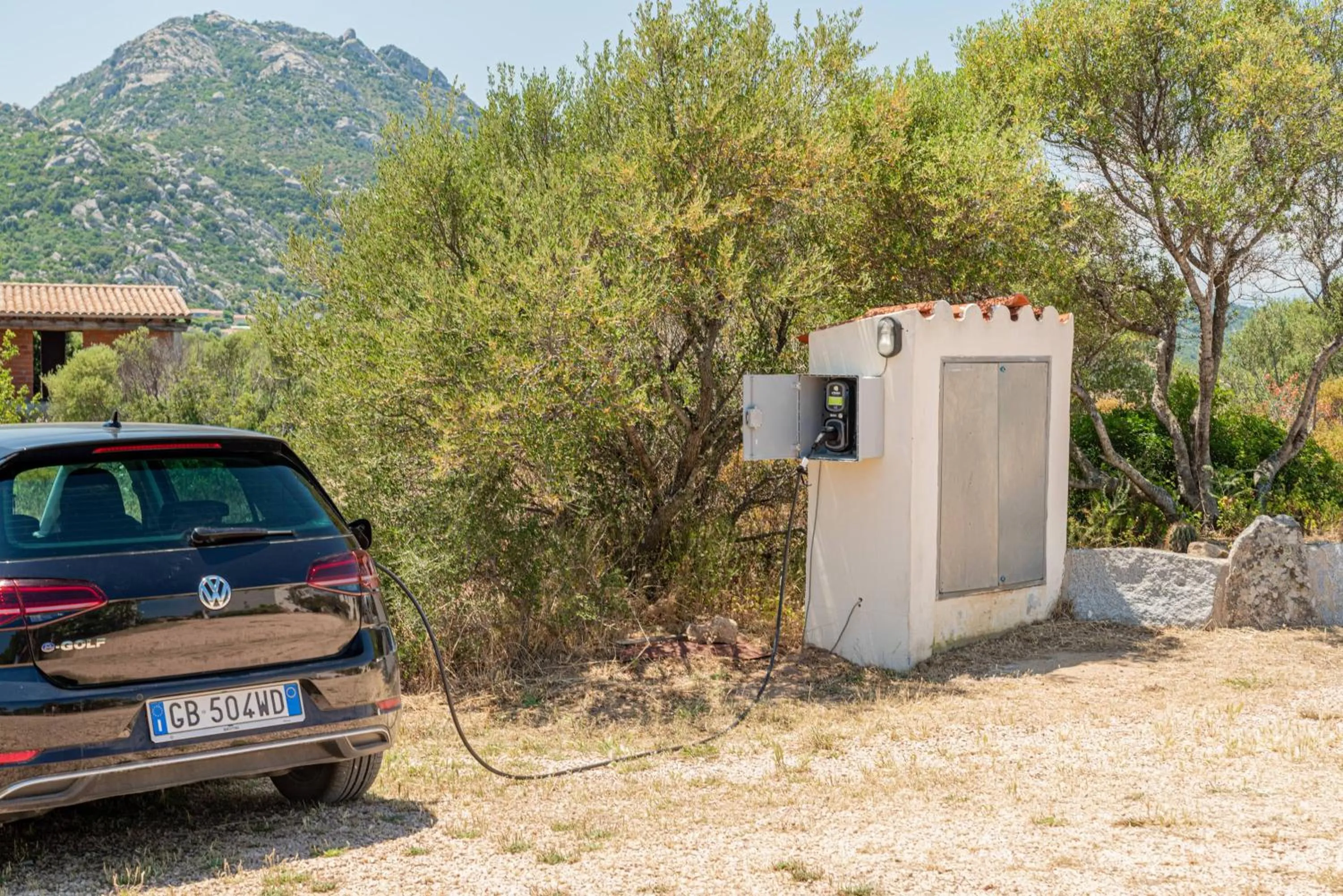 Parking in Borgo Alba Barona Turismo Rurale