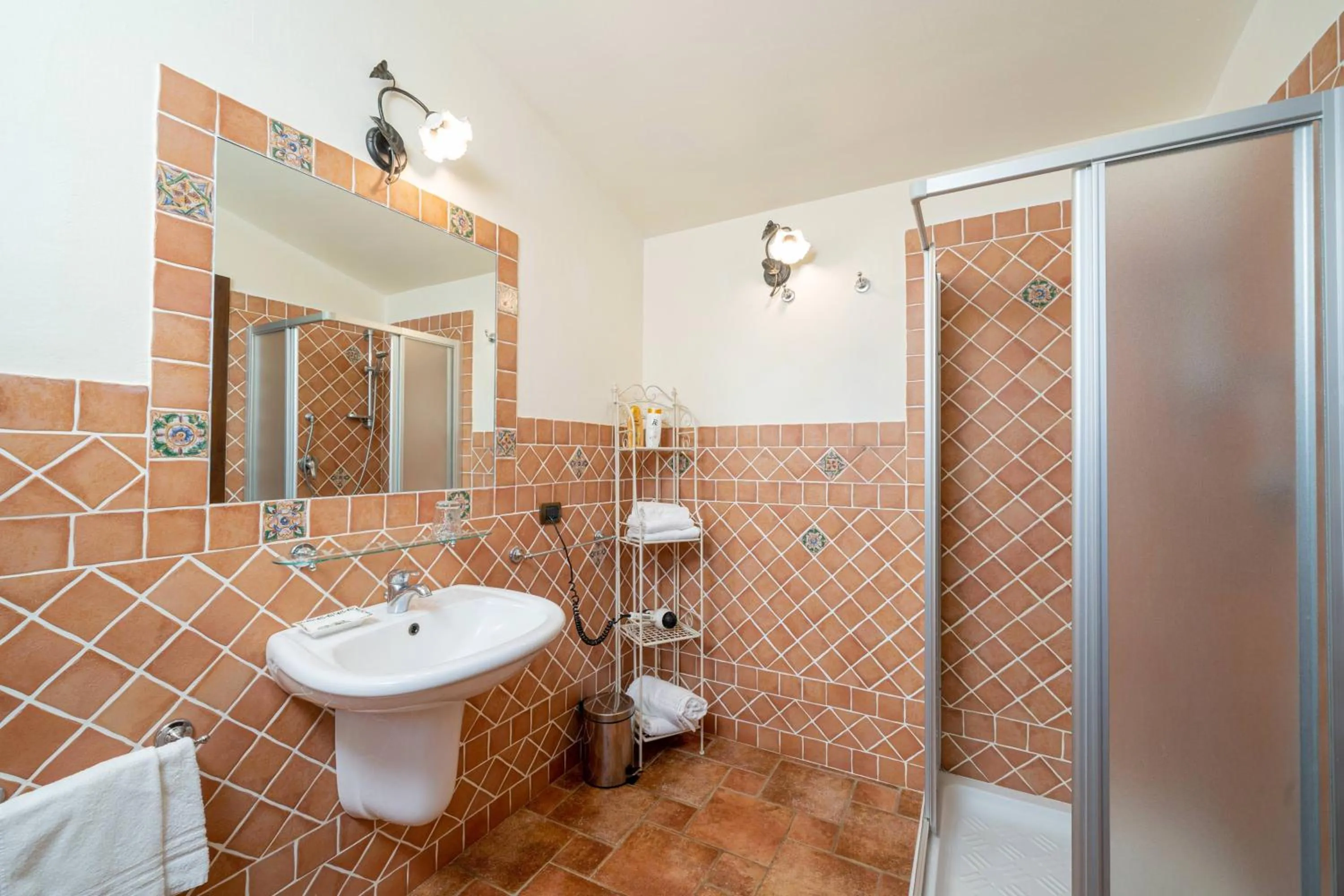 Bathroom in Borgo Alba Barona Turismo Rurale