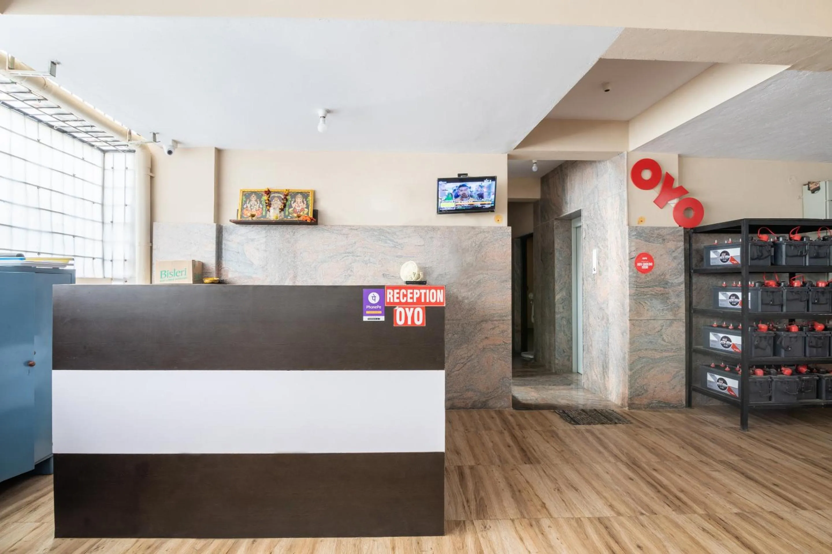 Lobby or reception in Hotel O Ashraya Comforts