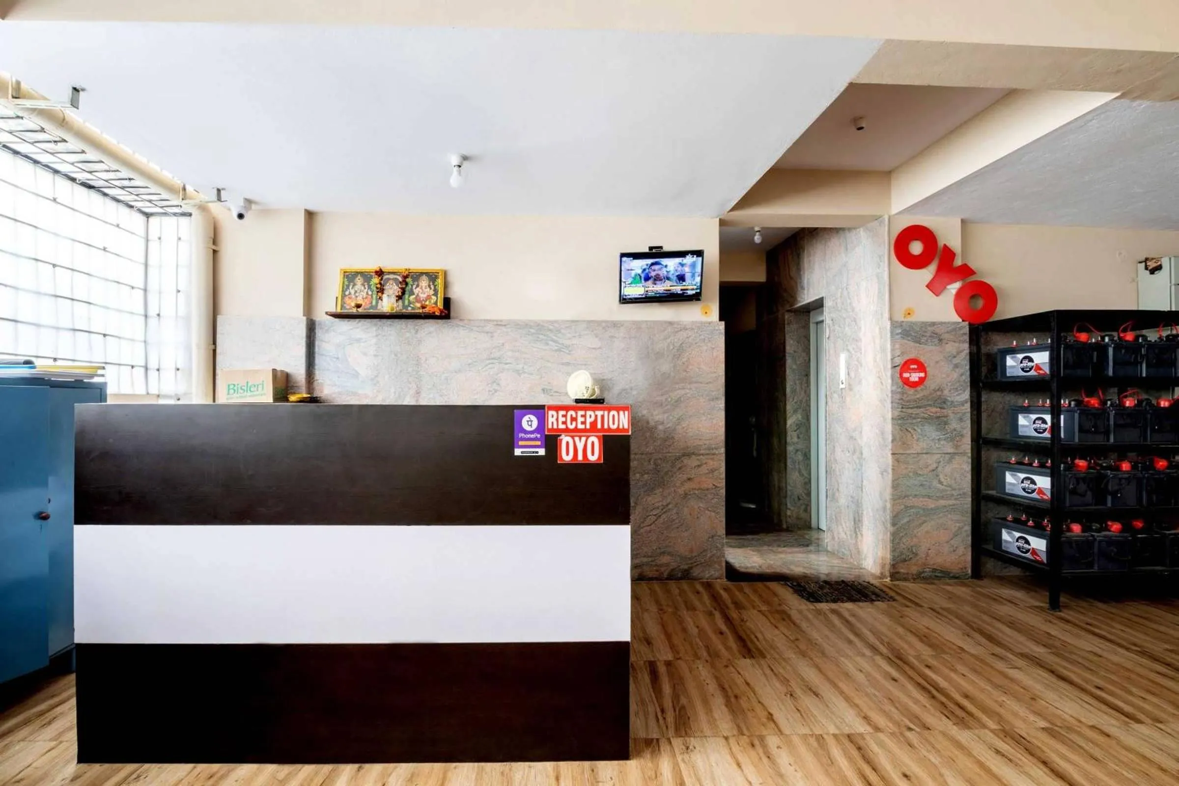 Lobby or reception in Hotel O Ashraya Comforts