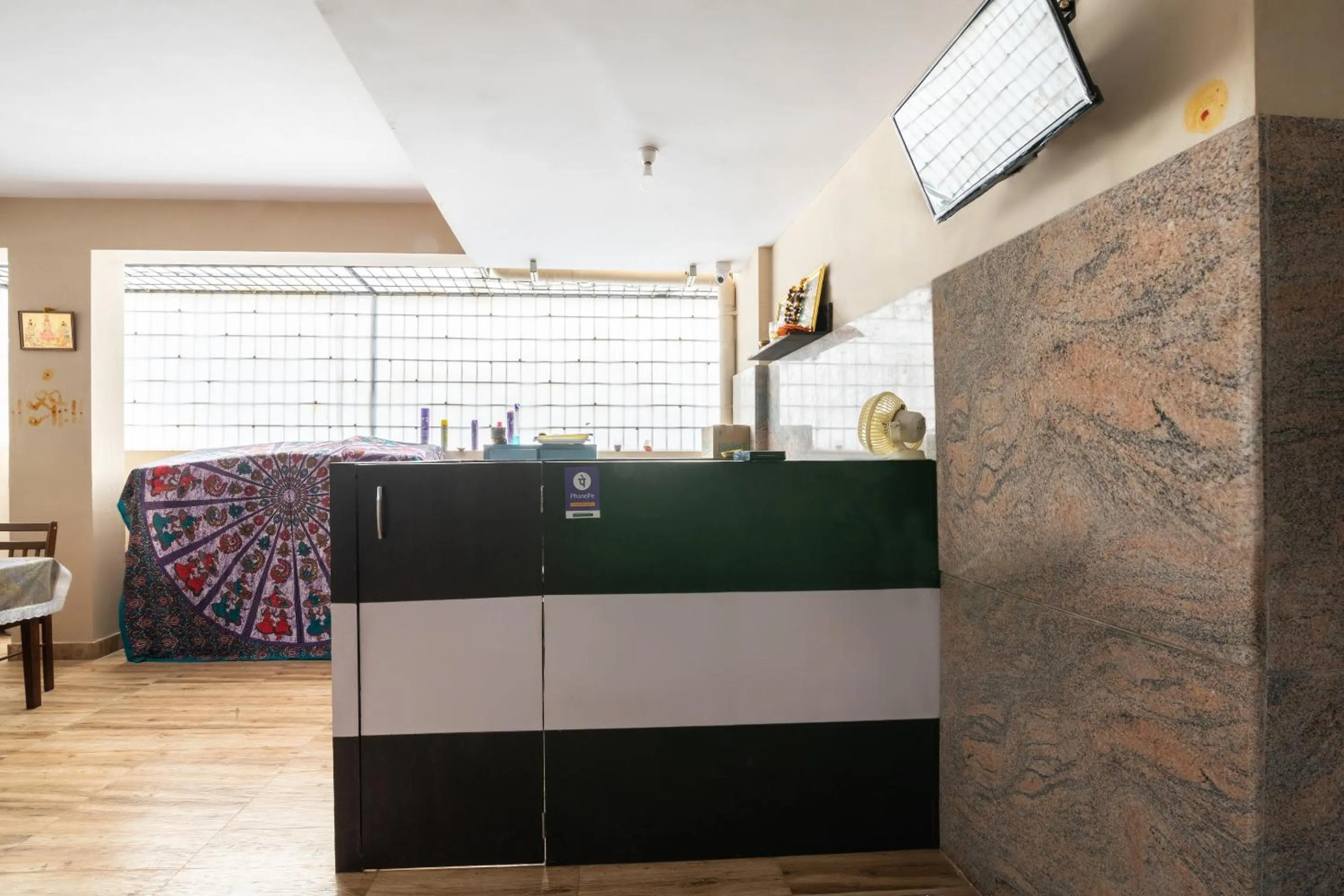 Lobby or reception in Hotel O Ashraya Comforts