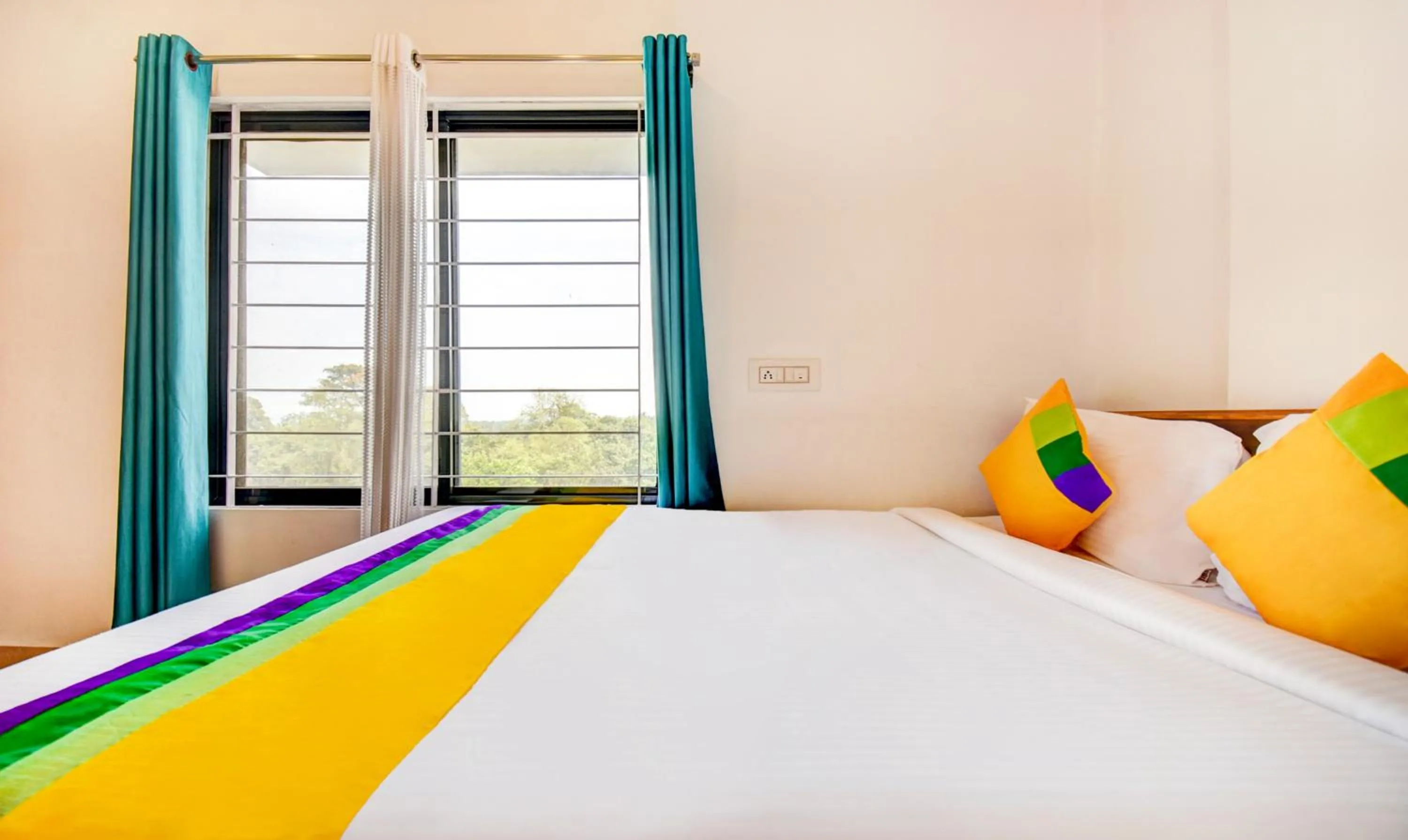 Bedroom, Bed in Itsy Hotels Vijaya Comforts, Coorg