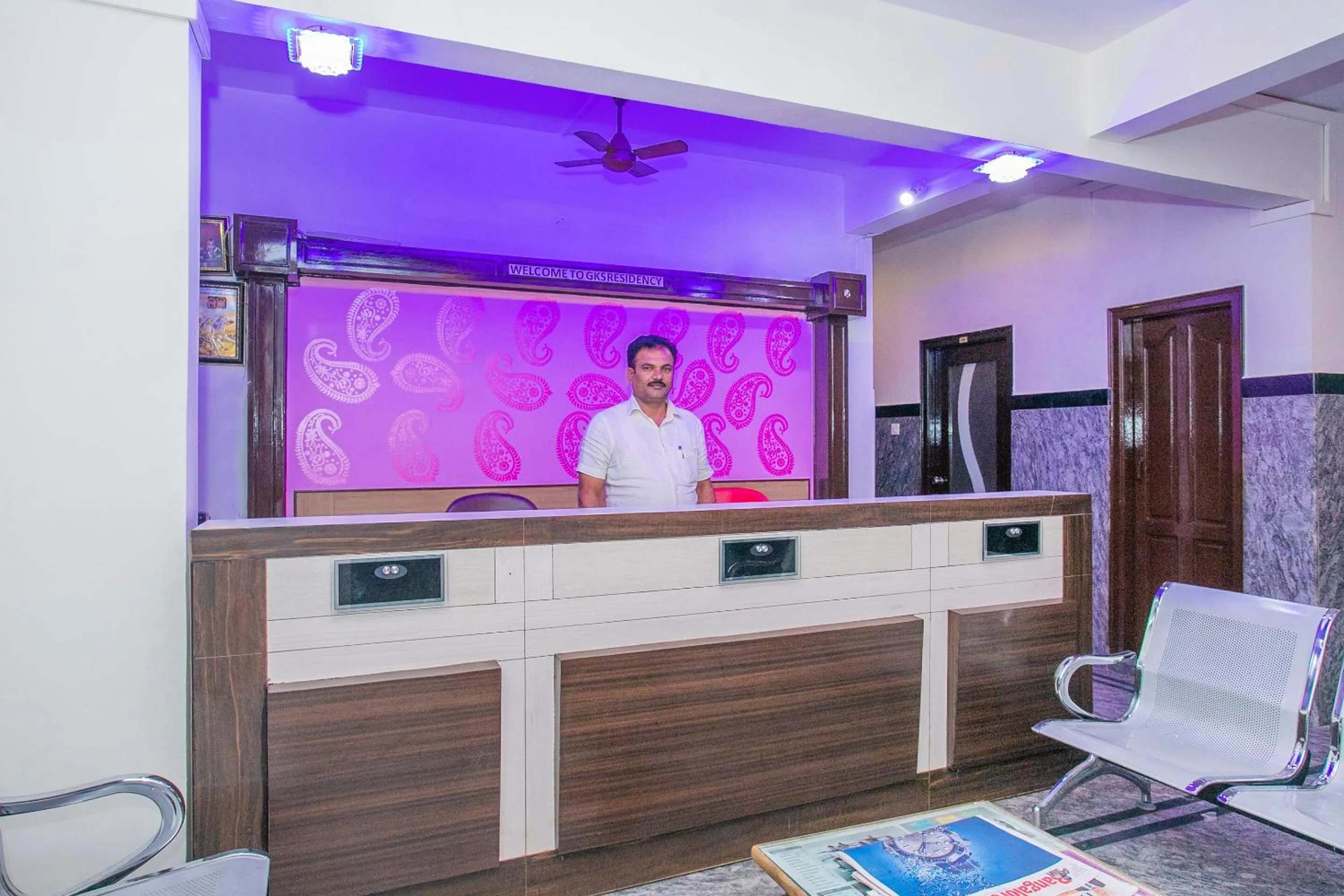 Lobby or reception in Hotel O Gks Residency