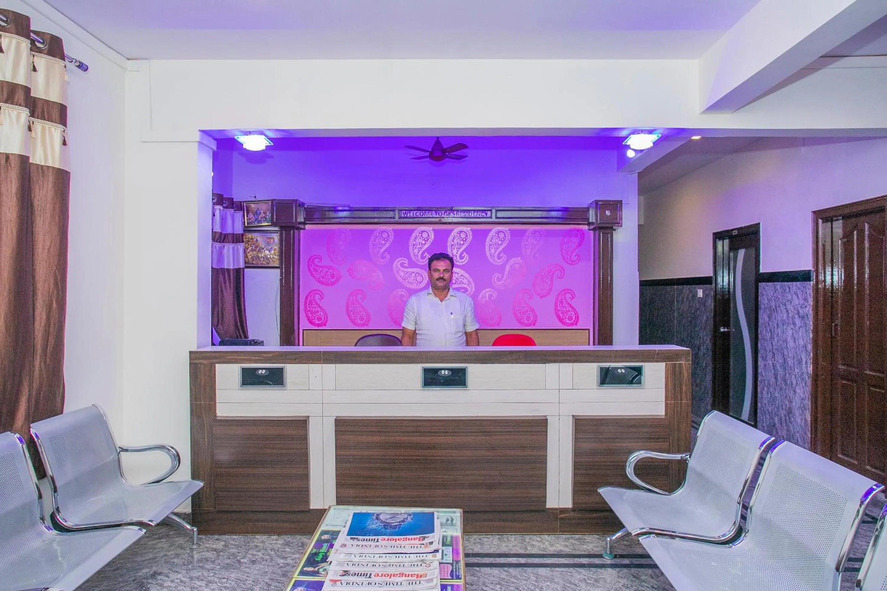 Lobby or reception in Hotel O Gks Residency