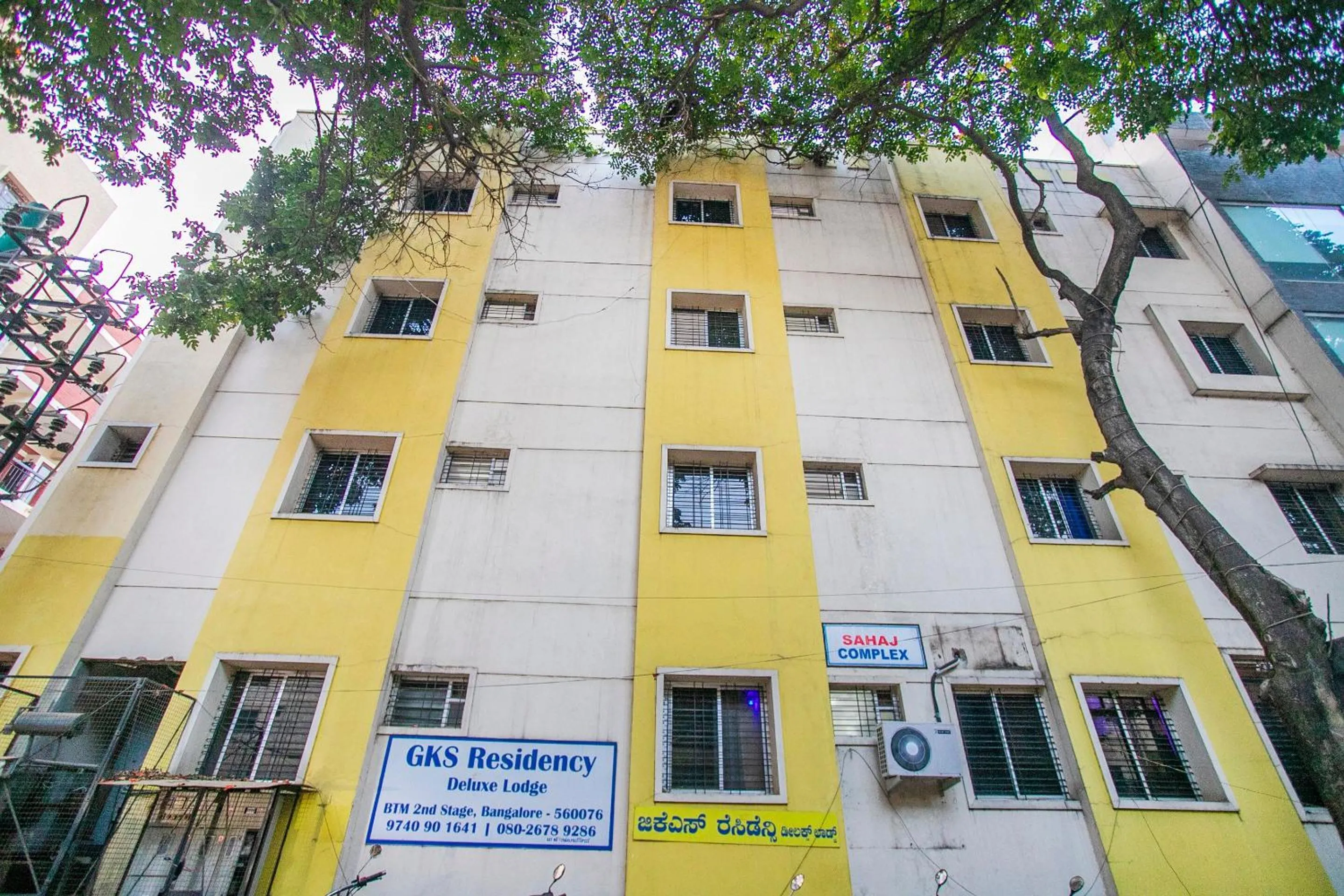 Facade/entrance in Hotel O Gks Residency