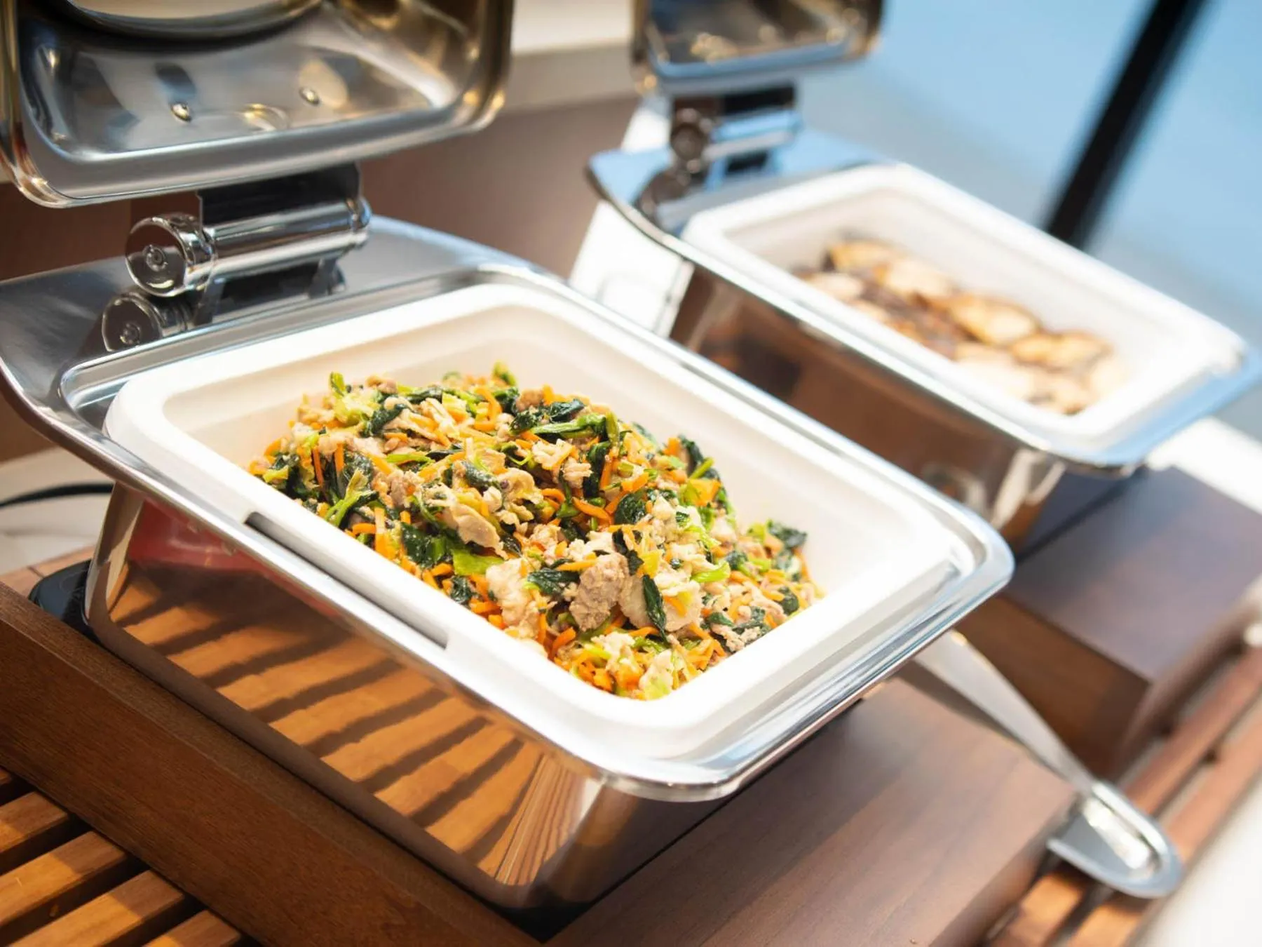 Buffet breakfast in Super Hotel Yamagata Sakurambo-Higashine Station Front